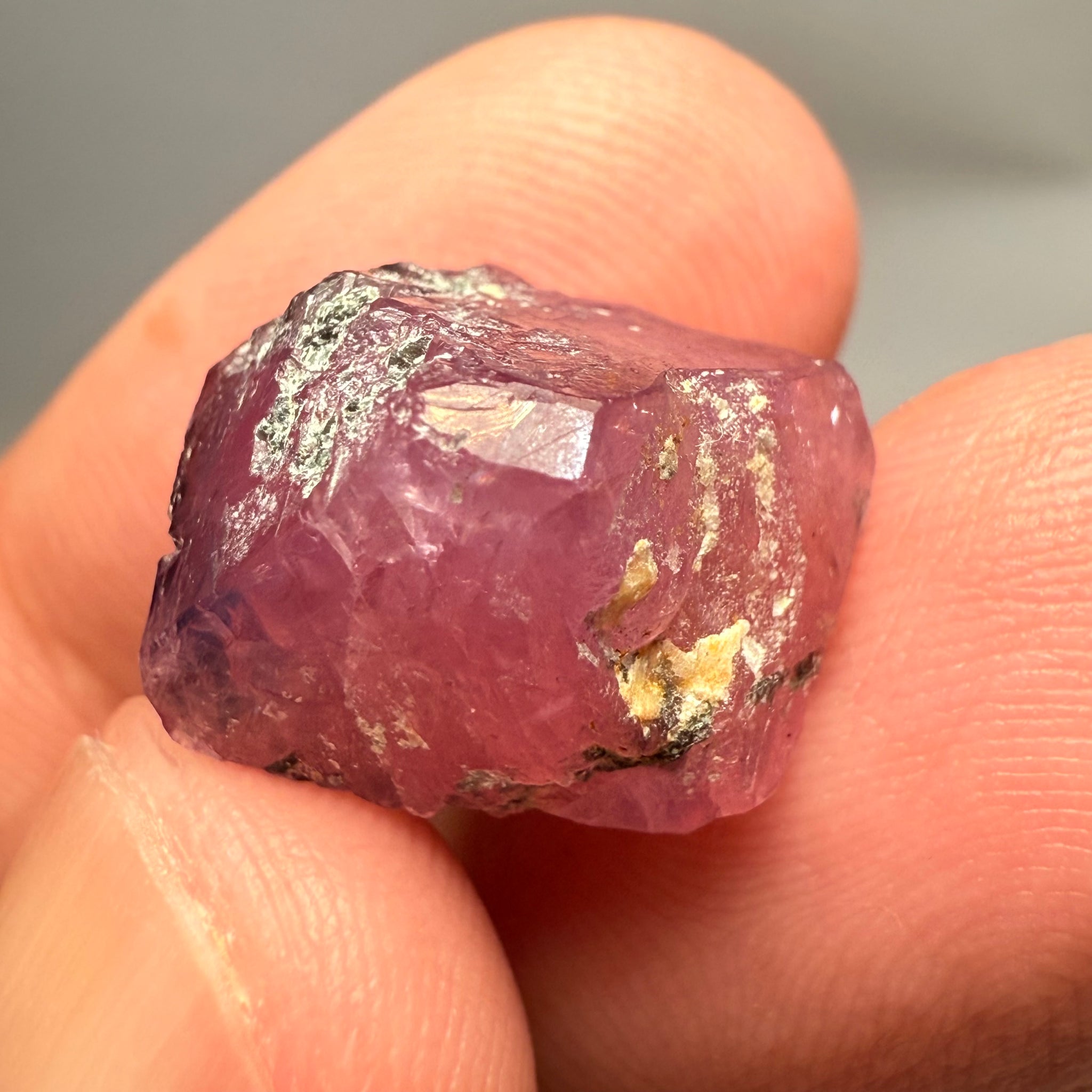 Sapphire Crystal, Winza, Tanzania, Untreated Unheated, Translucent, 22.52ct