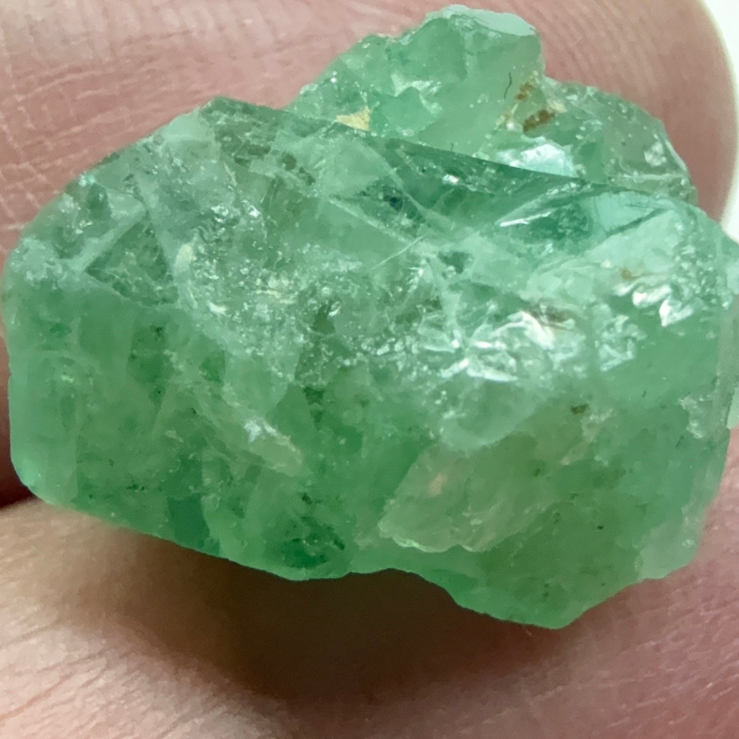Emerald Crystal, 12.23ct, Tanzania, Untreated Unheated, specimen grade