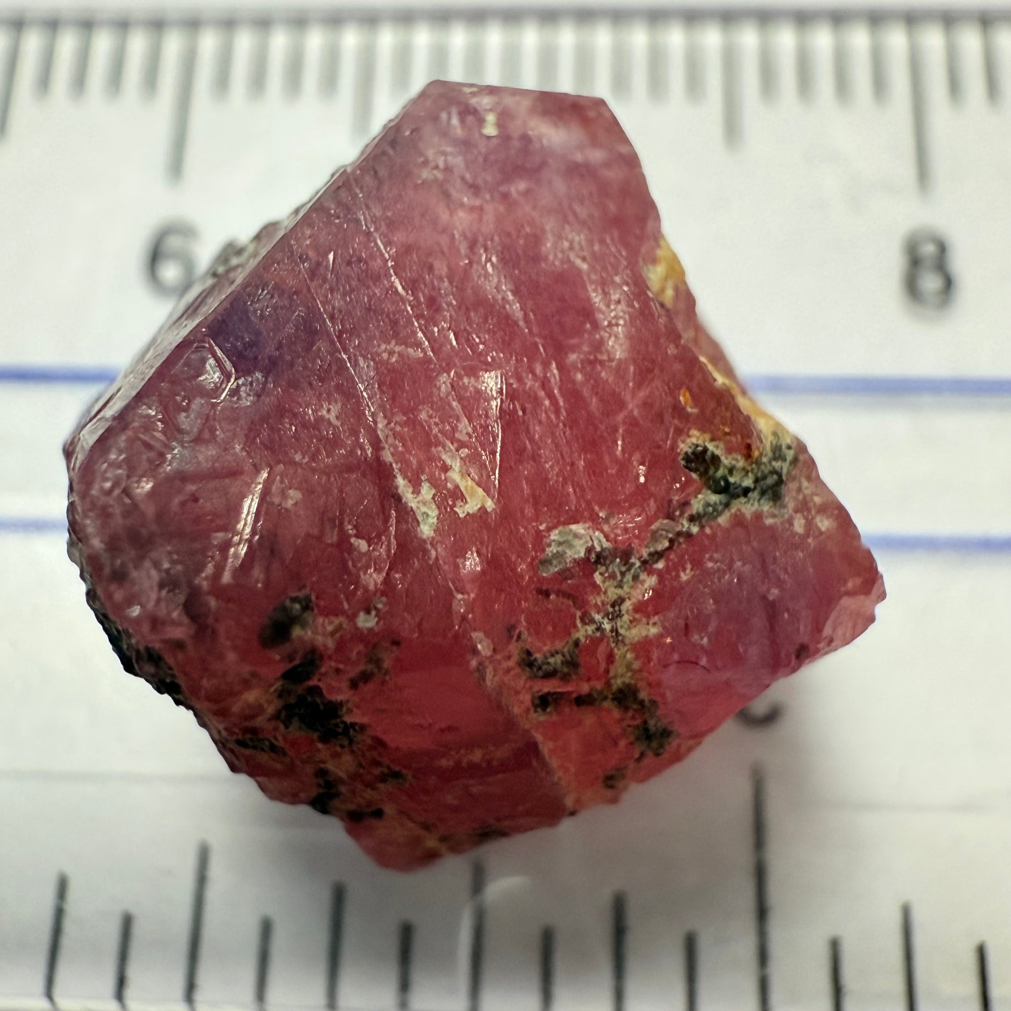 Sapphire Crystal, Winza, Tanzania, Untreated Unheated, Translucent, 22.52ct