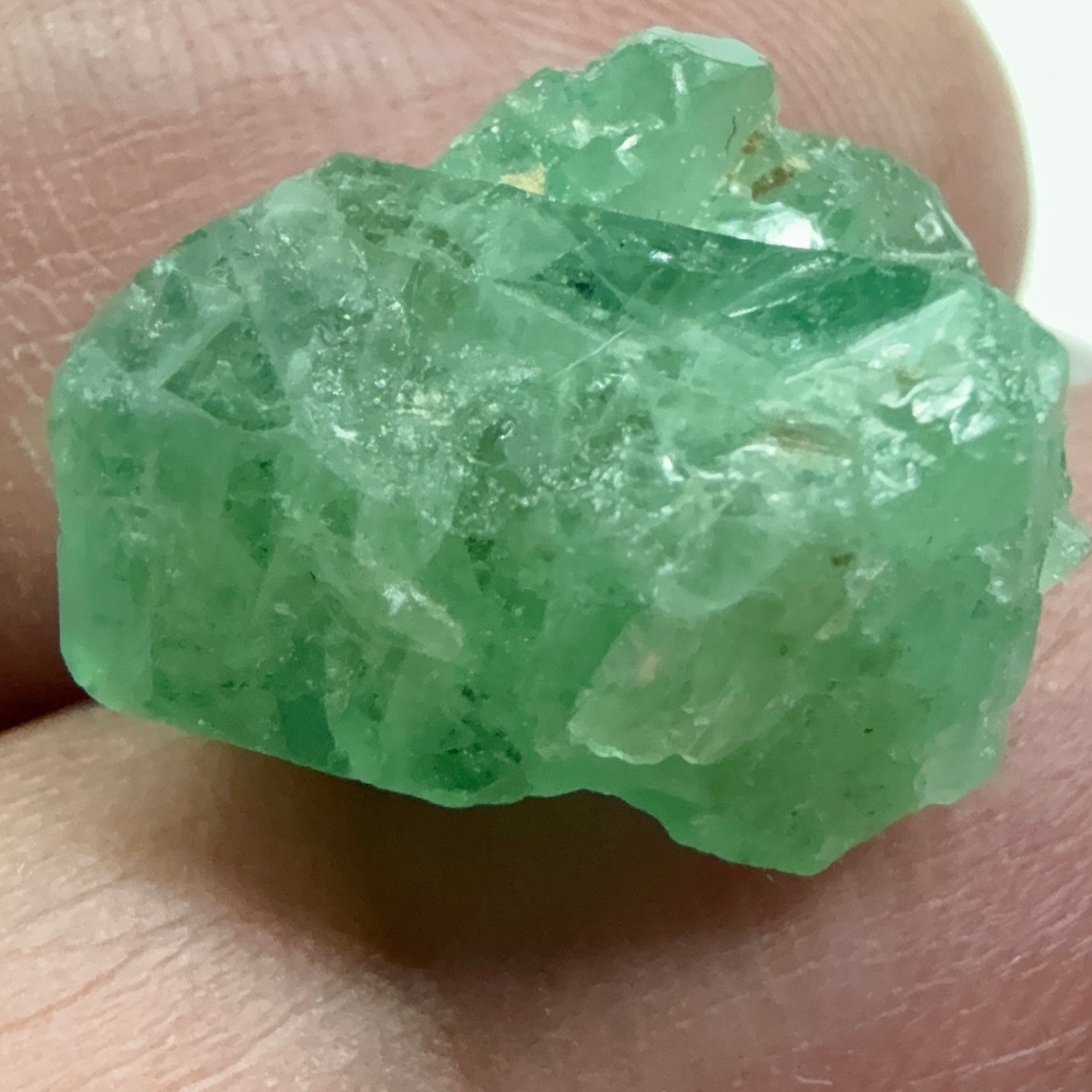 Emerald Crystal, 12.23ct, Tanzania, Untreated Unheated, specimen grade