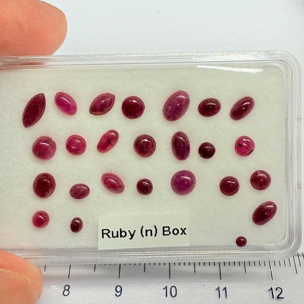Ruby Repro Box Ruby Box, Tanzania, Untreated Unheated – Gems Of East Africa