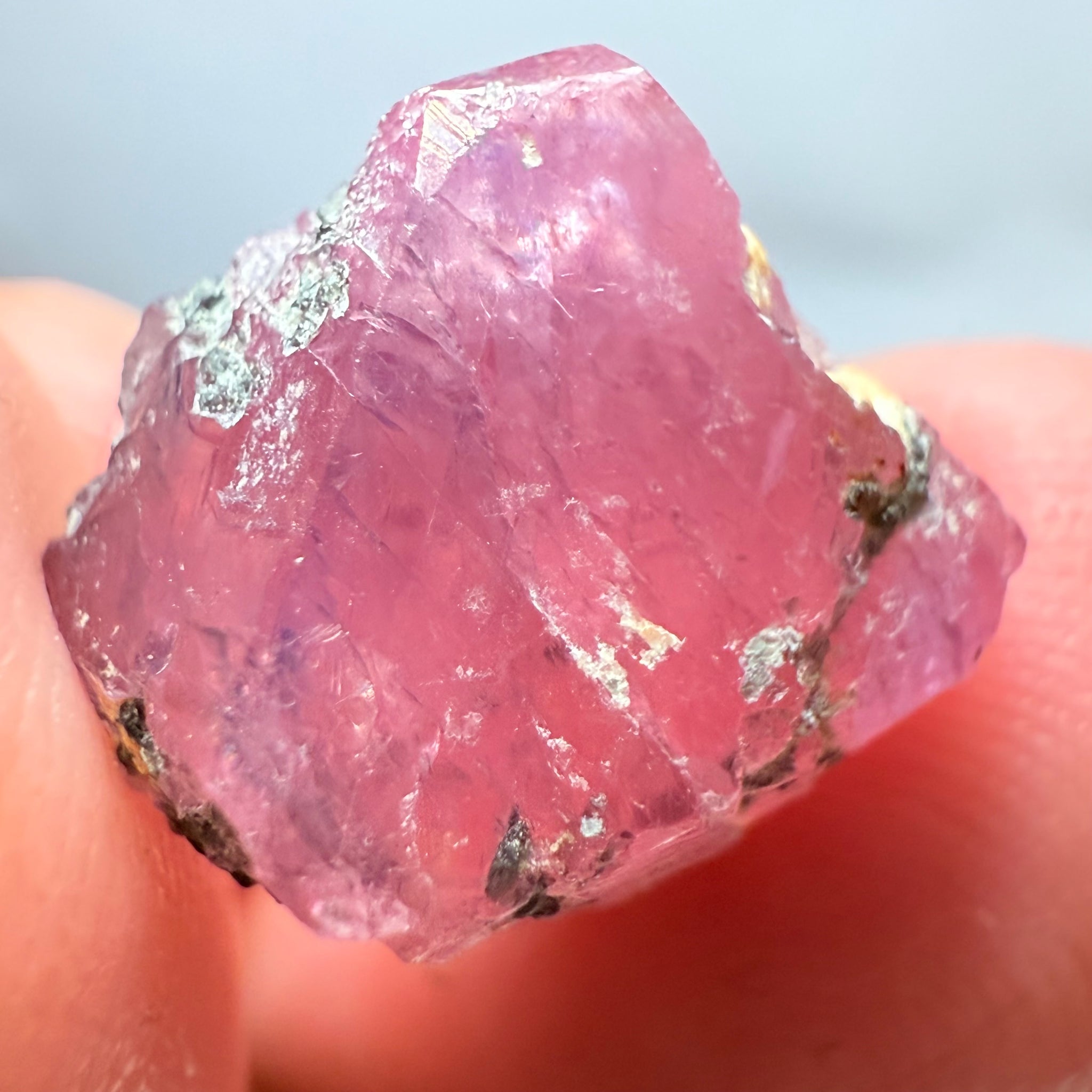 Sapphire Crystal, Winza, Tanzania, Untreated Unheated, Translucent, 22.52ct