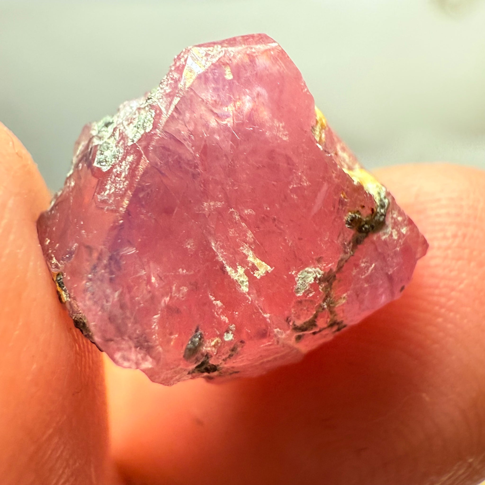 Sapphire Crystal, Winza, Tanzania, Untreated Unheated, Translucent, 22.52ct