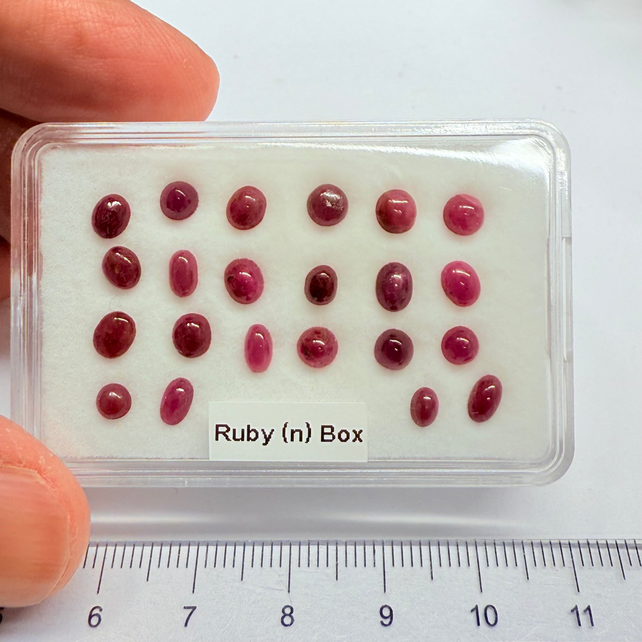 Ruby Box, Tanzania, Untreated Unheated