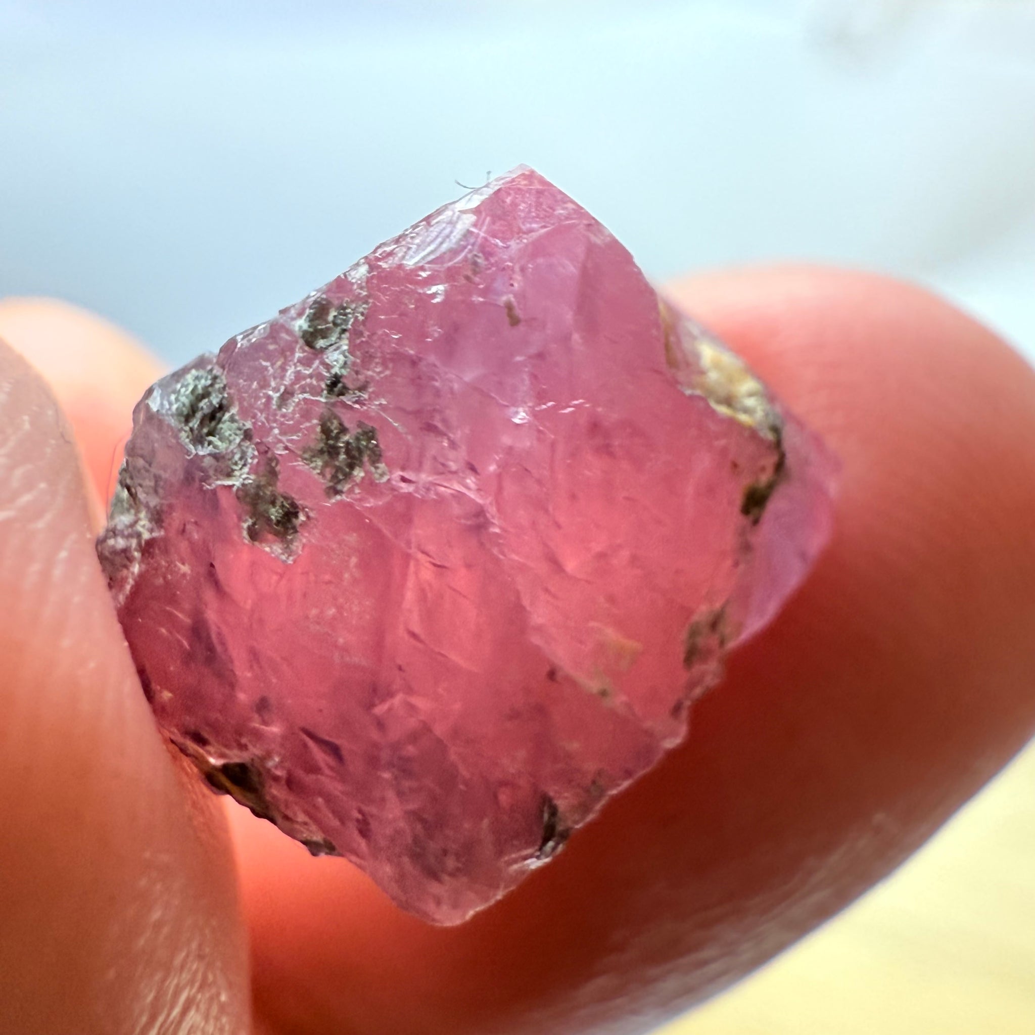 Sapphire Crystal, Winza, Tanzania, Untreated Unheated, Translucent, 22.52ct