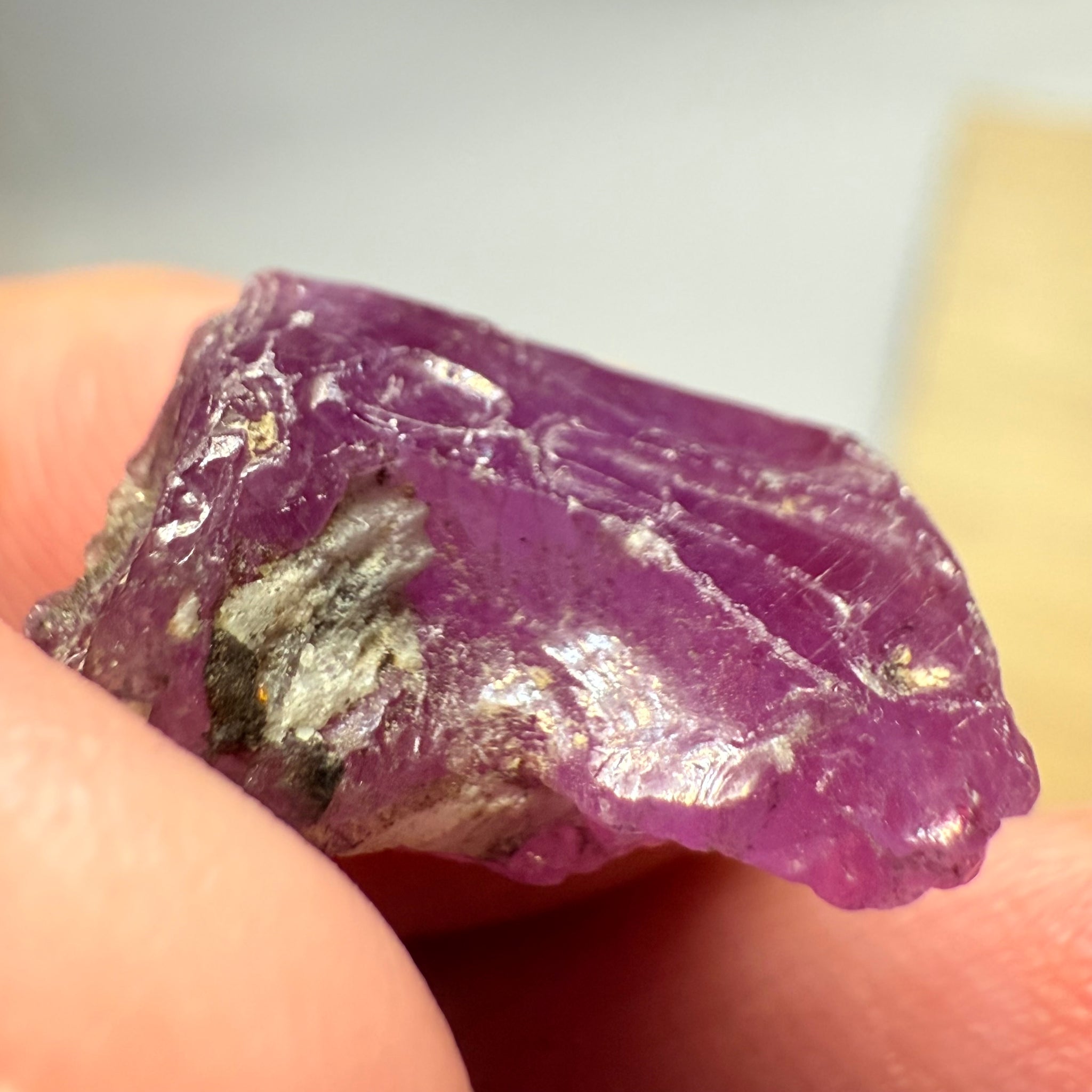 Colour Change Sapphire Crystal Specimen, Winza, Tanzania, Untreated Unheated, 15.53ct