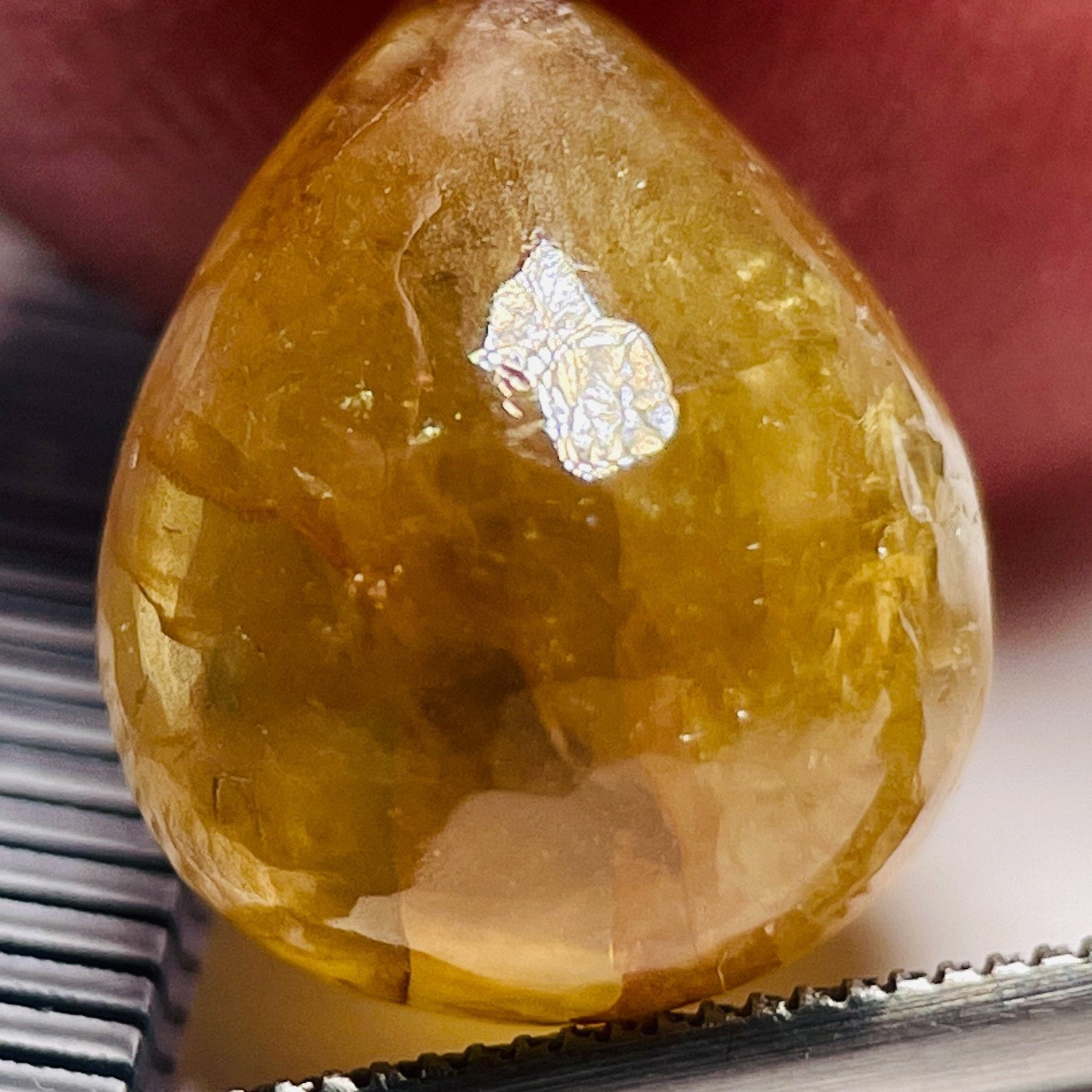 8.10Ct Sapphire Cabochon Umba Valley Tanzania. Untreated Unheated