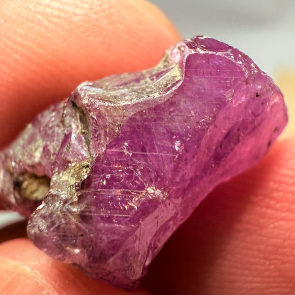 Colour Change Sapphire Crystal Specimen, Winza, Tanzania, Untreated Unheated, 15.53ct