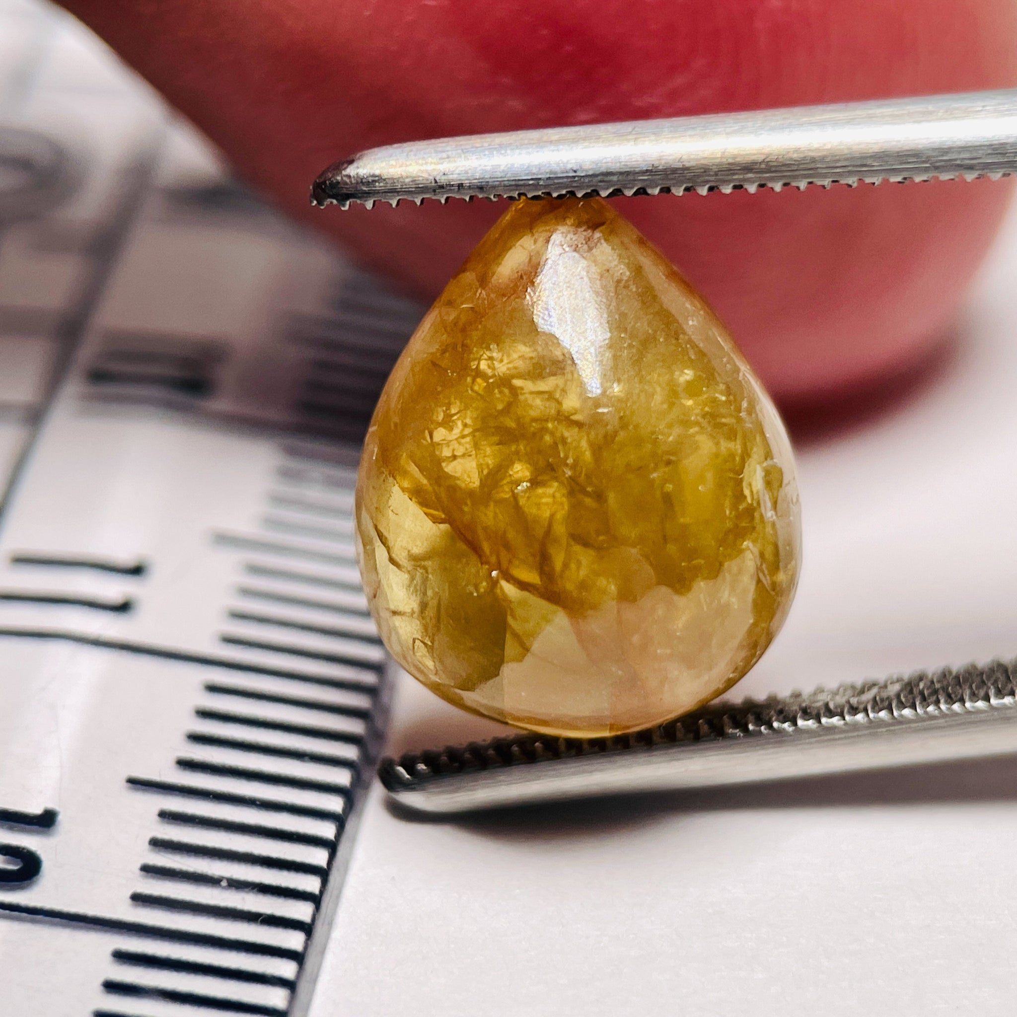 8.10Ct Sapphire Cabochon Umba Valley Tanzania. Untreated Unheated