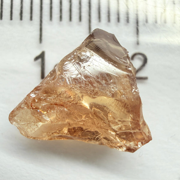 Malaya Garnet, 5.55ct, Umba Valley, Tanzania, Untreated Unheated, vvs, flattish, note shape