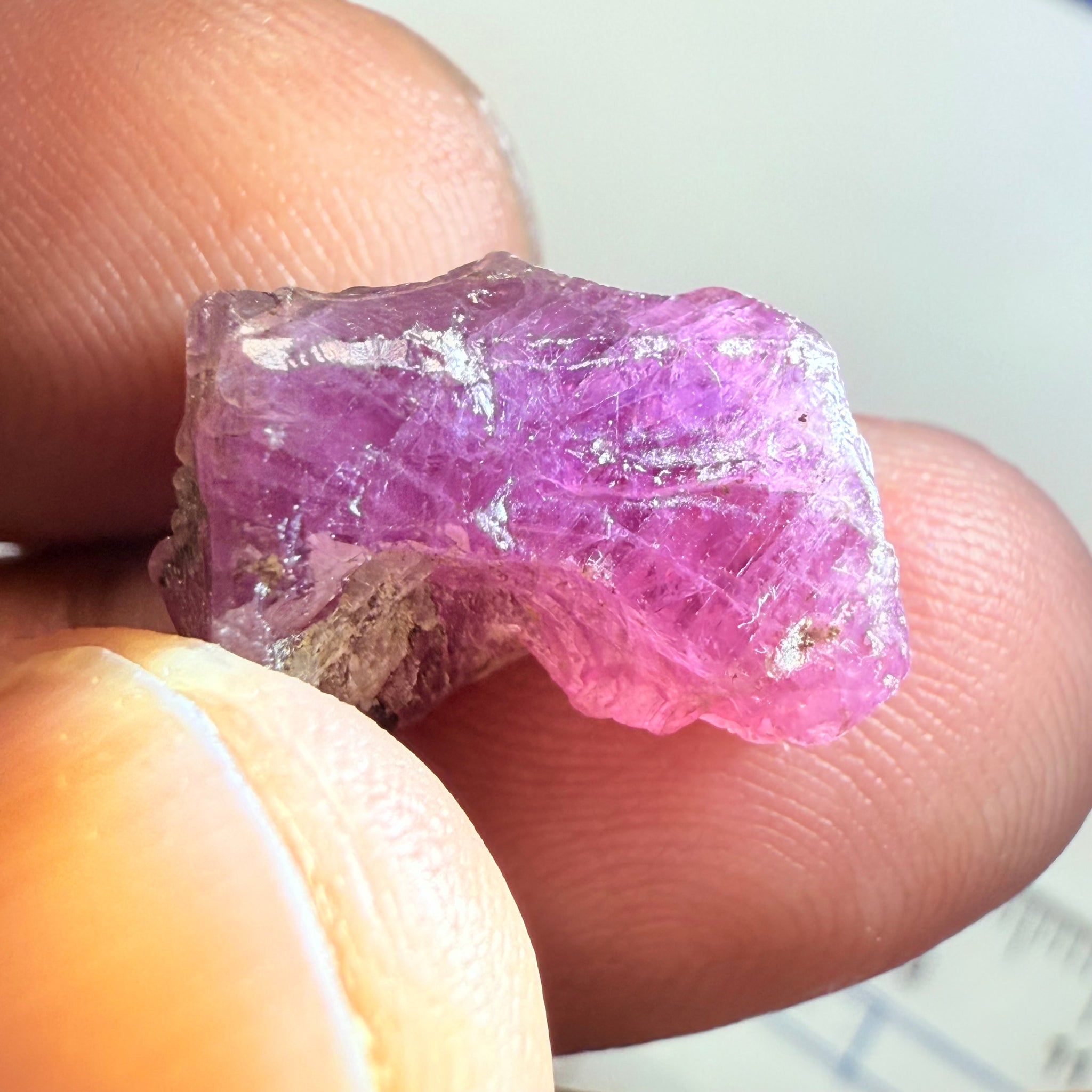 Colour Change Sapphire Crystal Specimen, Winza, Tanzania, Untreated Unheated, 15.53ct