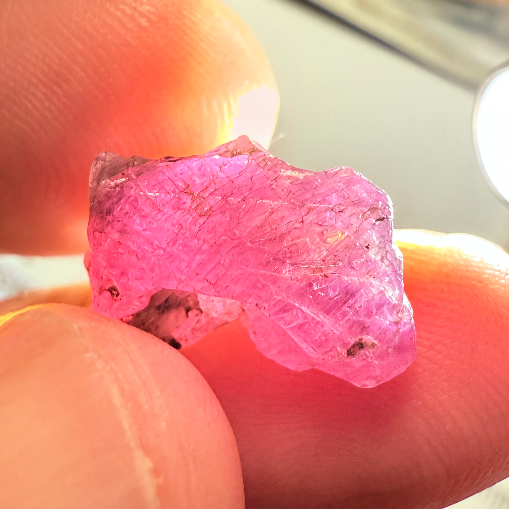 Colour Change Sapphire Crystal Specimen, Winza, Tanzania, Untreated Unheated, 15.53ct