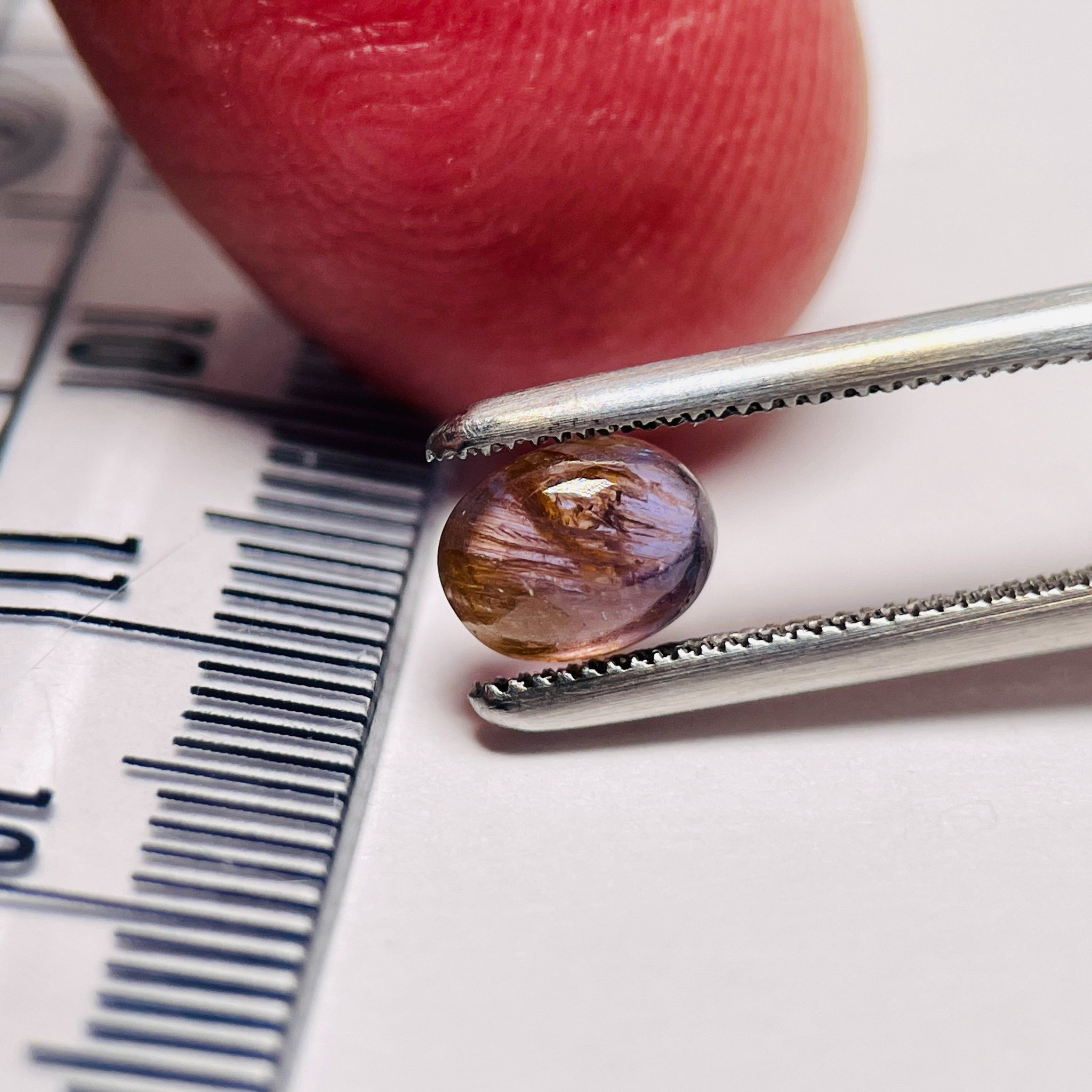 1.20Ct Sapphire Cabochon Umba Valley Tanzania. Untreated Unheated