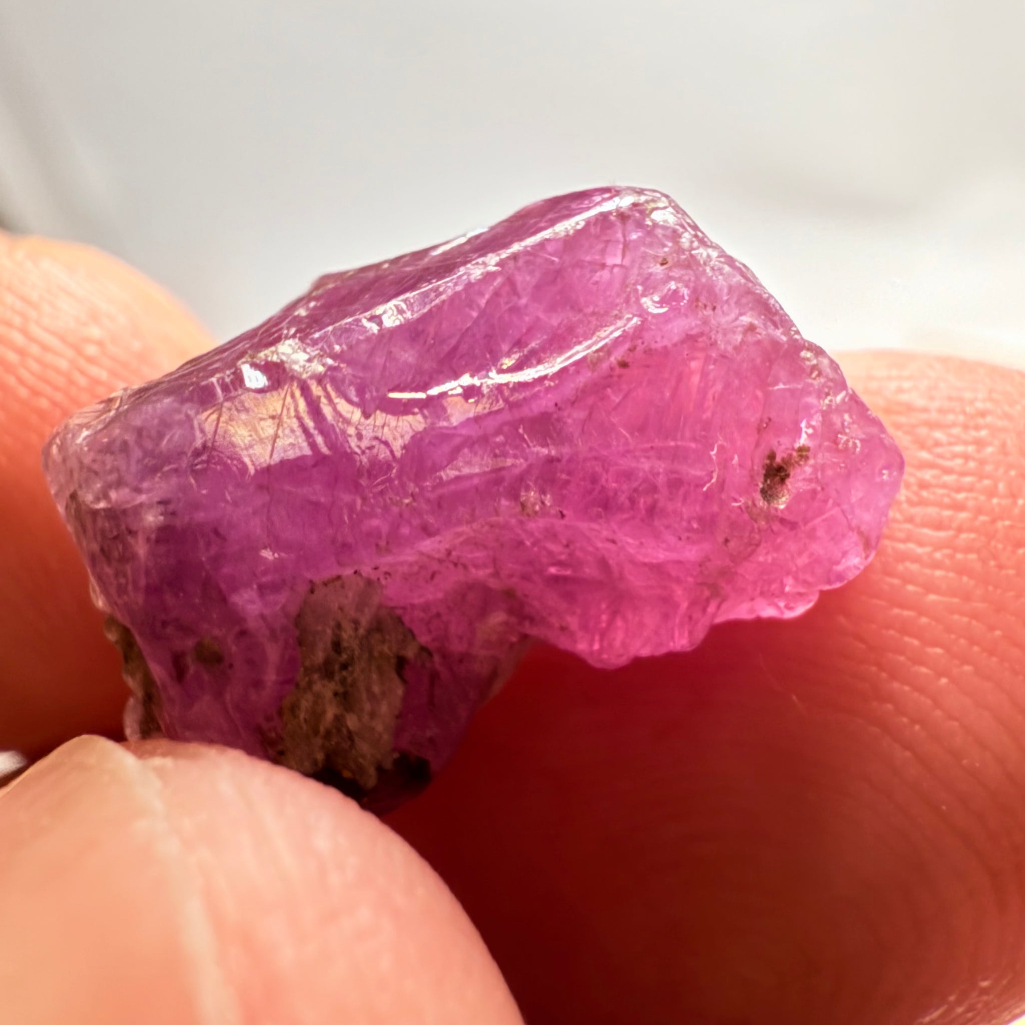 Colour Change Sapphire Crystal Specimen, Winza, Tanzania, Untreated Unheated, 15.53ct