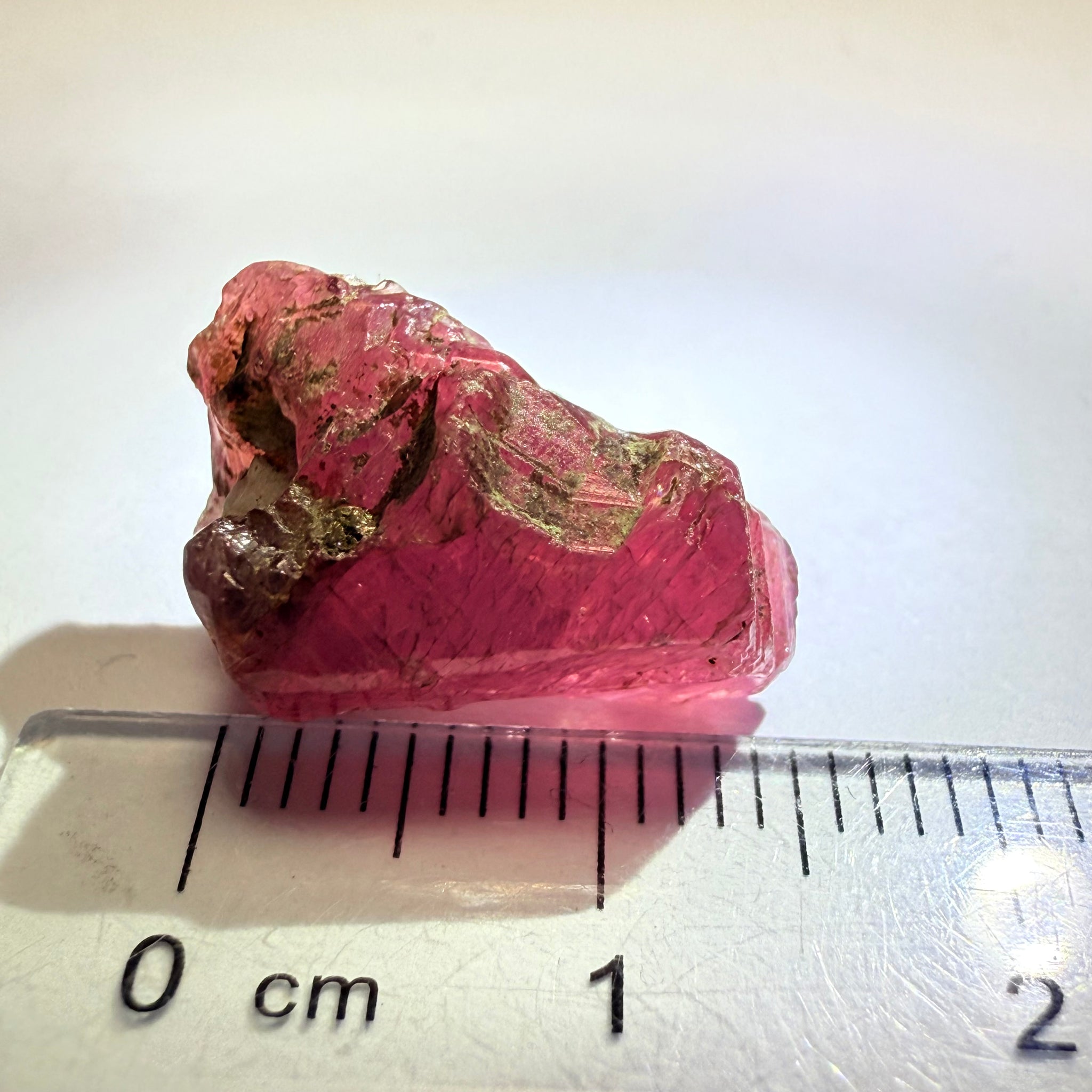 Colour Change Sapphire Crystal Specimen, Winza, Tanzania, Untreated Unheated, 15.53ct