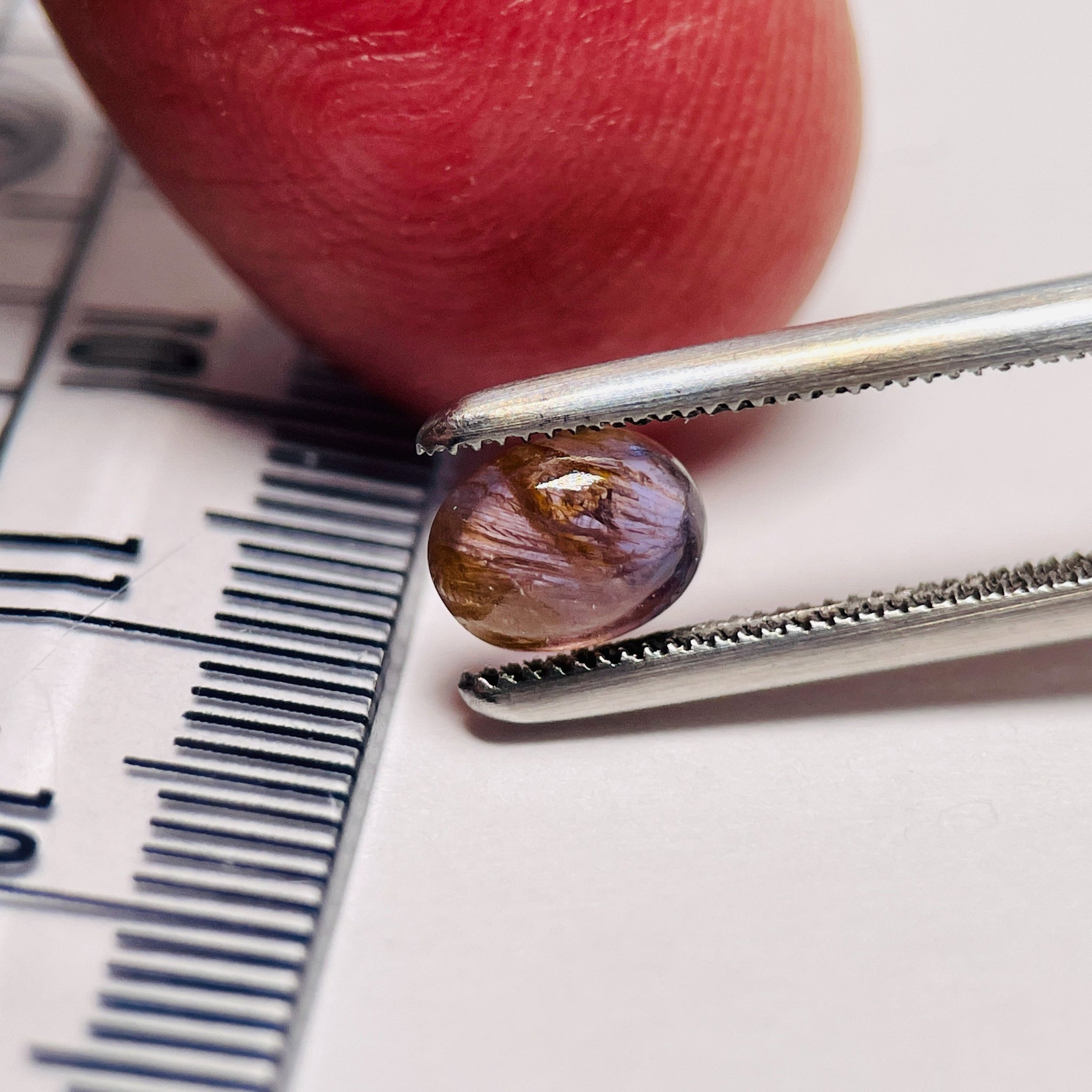 1.20Ct Sapphire Cabochon Umba Valley Tanzania. Untreated Unheated