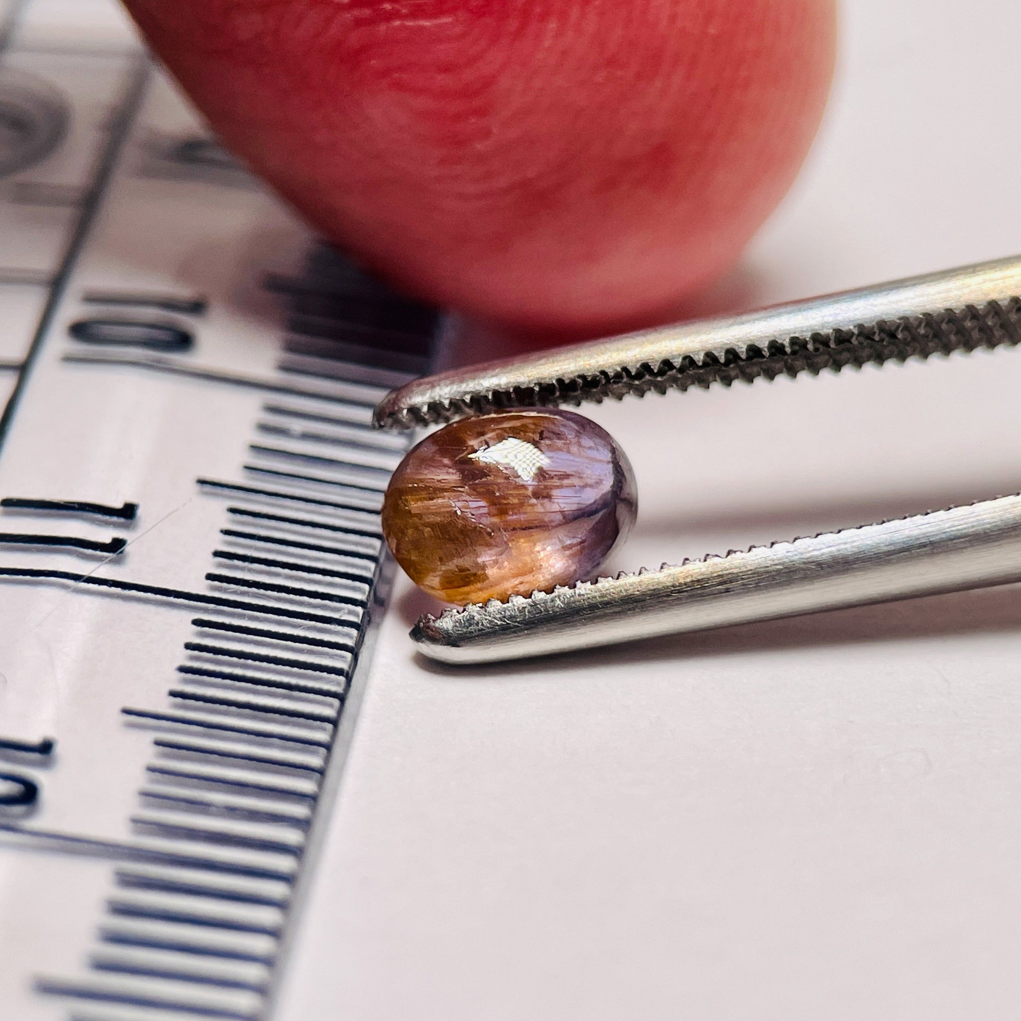 1.20Ct Sapphire Cabochon Umba Valley Tanzania. Untreated Unheated