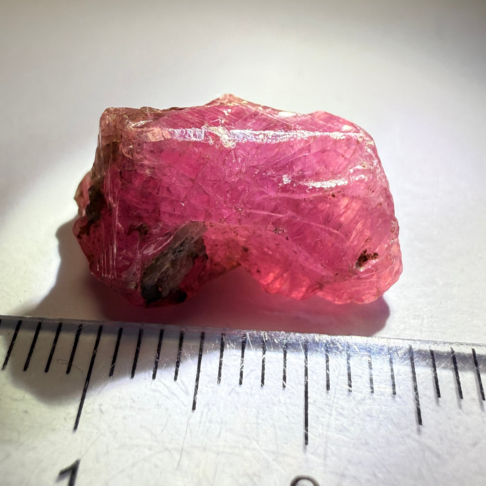 Colour Change Sapphire Crystal Specimen, Winza, Tanzania, Untreated Unheated, 15.53ct