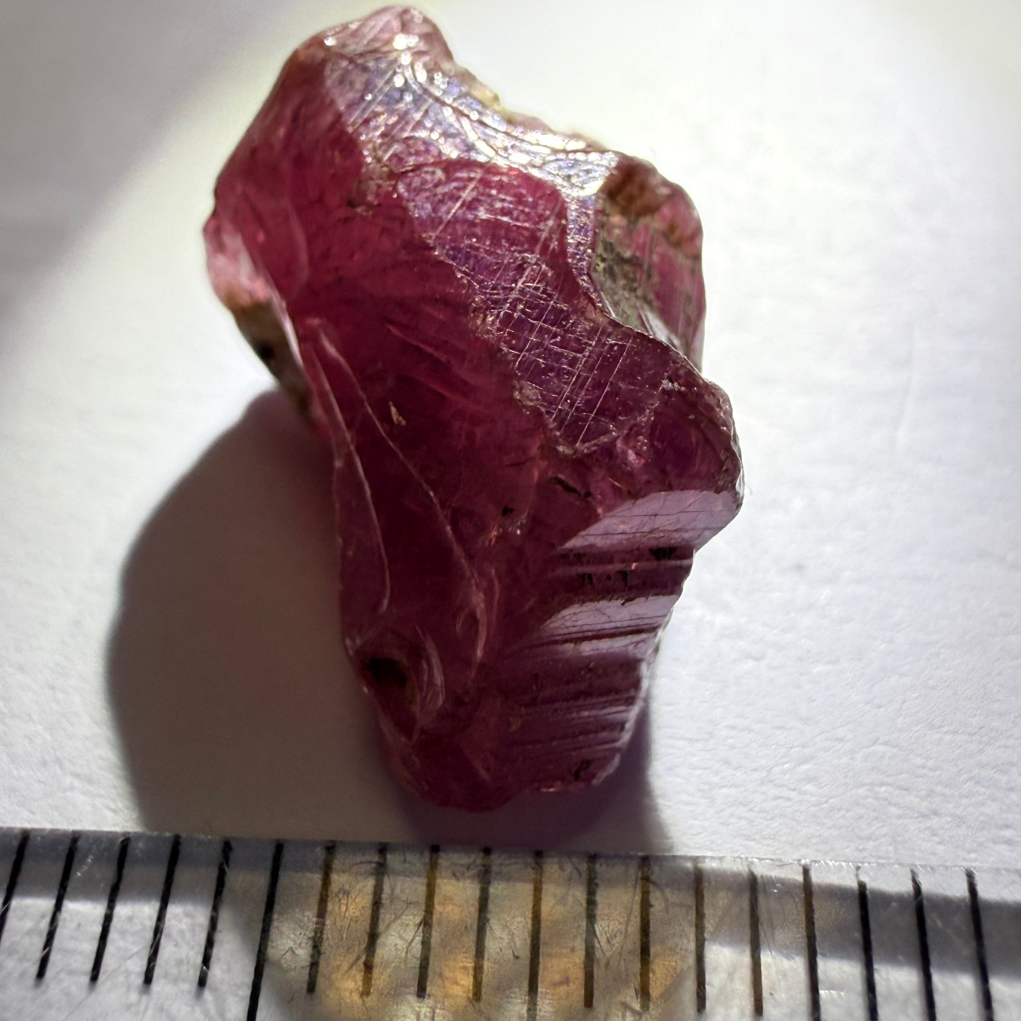 Colour Change Sapphire Crystal Specimen, Winza, Tanzania, Untreated Unheated, 15.53ct