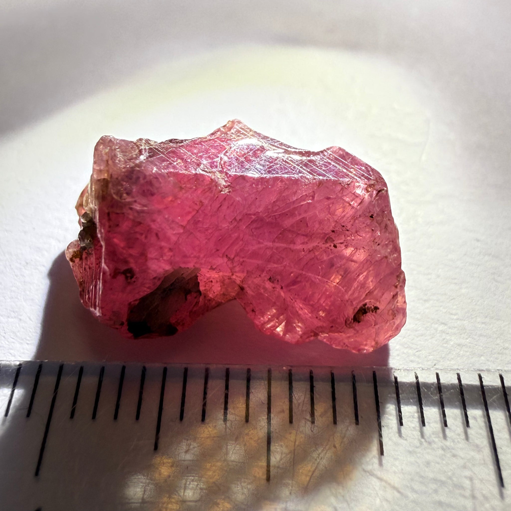 Colour Change Sapphire Crystal Specimen, Winza, Tanzania, Untreated Unheated, 15.53ct