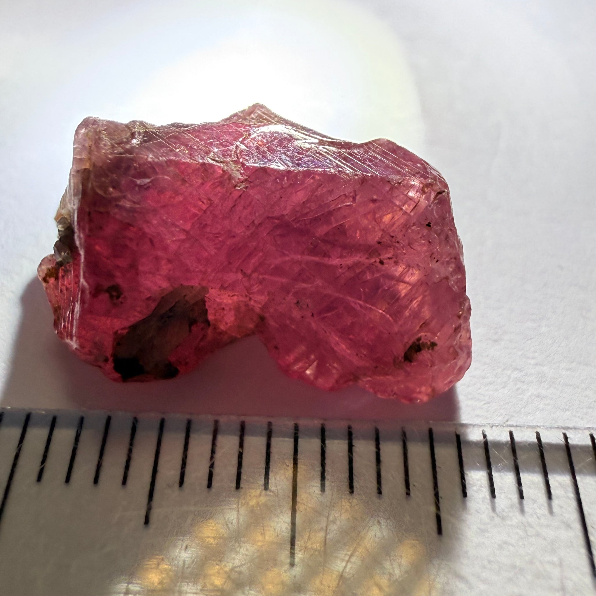 Colour Change Sapphire Crystal Specimen, Winza, Tanzania, Untreated Unheated, 15.53ct