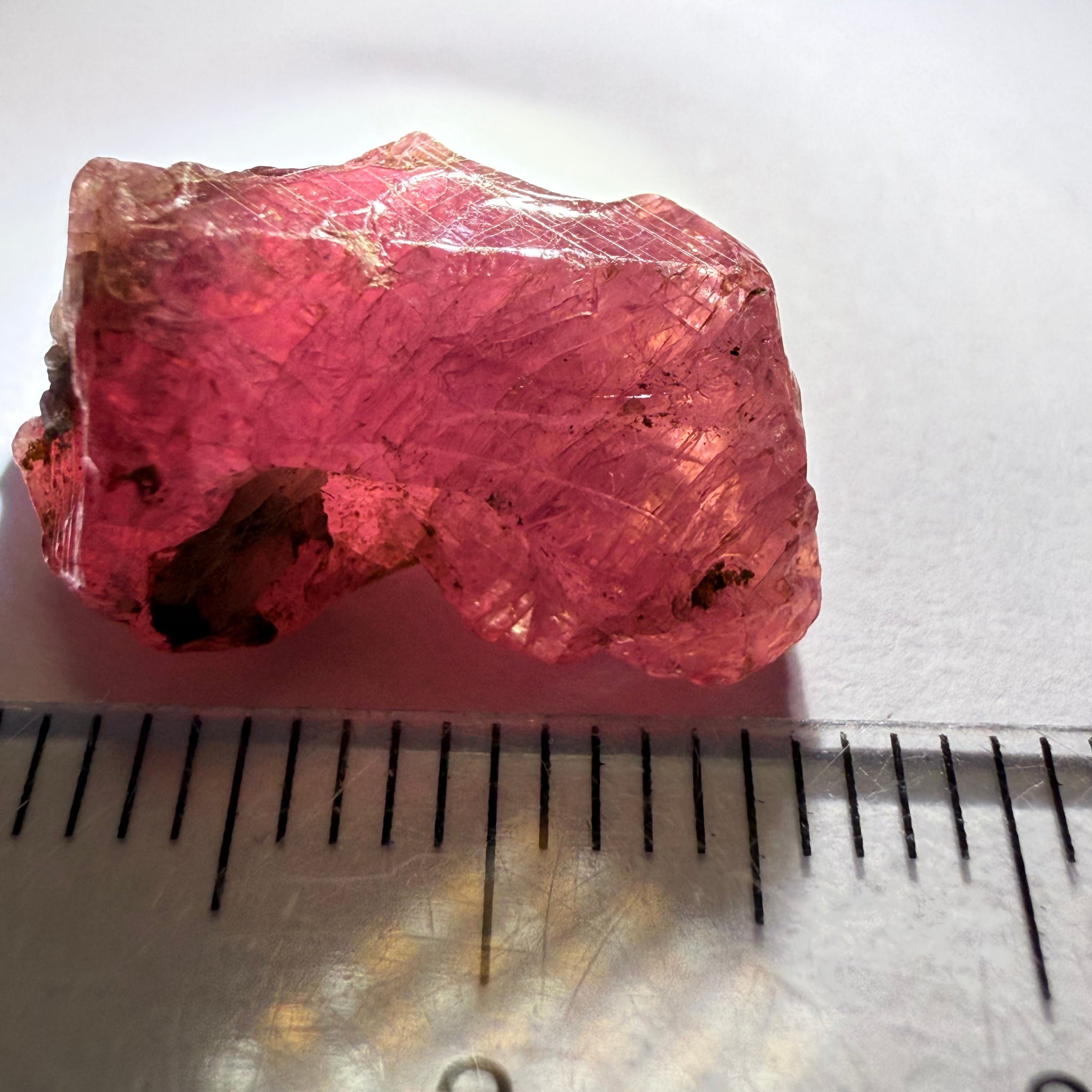 Colour Change Sapphire Crystal Specimen, Winza, Tanzania, Untreated Unheated, 15.53ct