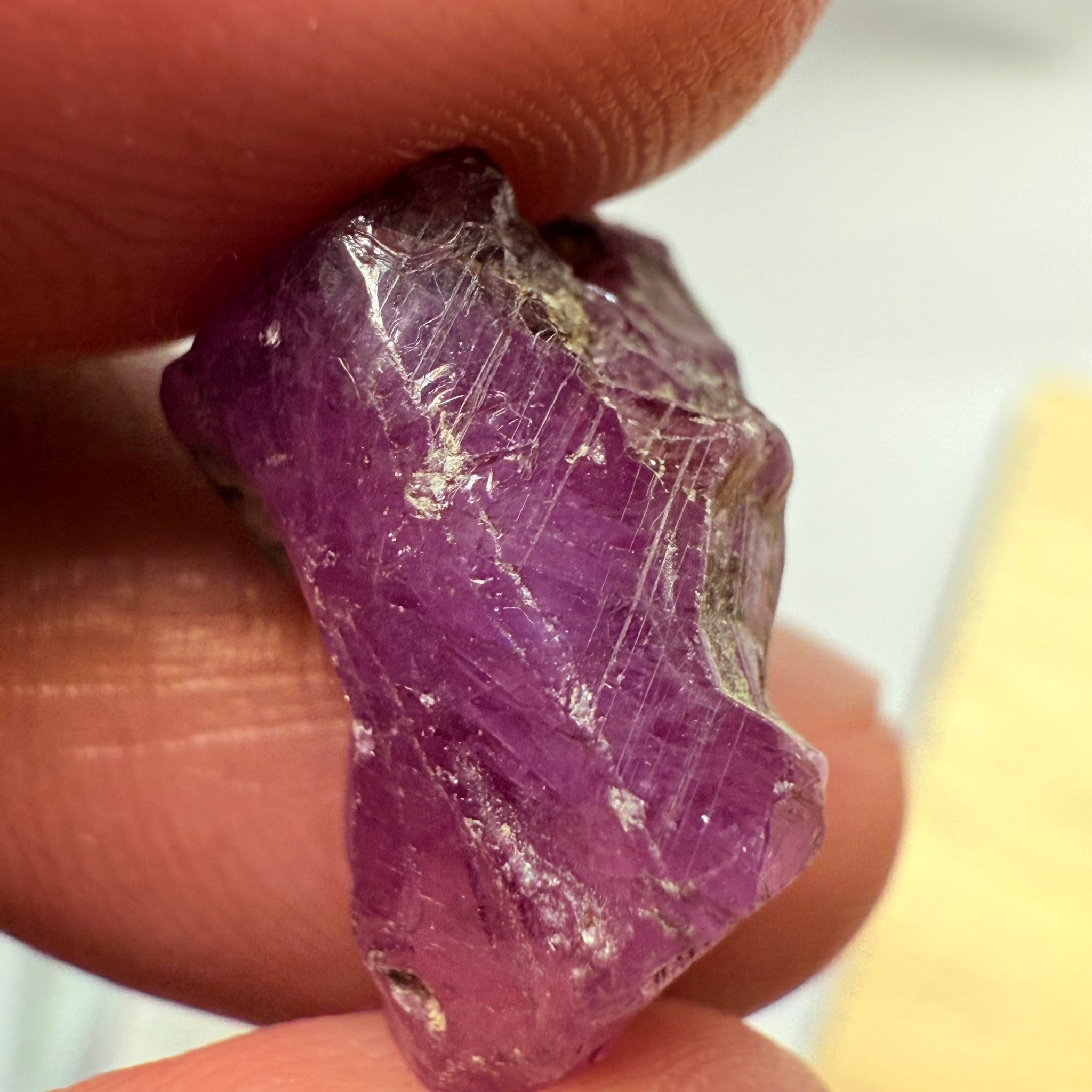 Colour Change Sapphire Crystal Specimen, Winza, Tanzania, Untreated Unheated, 15.53ct