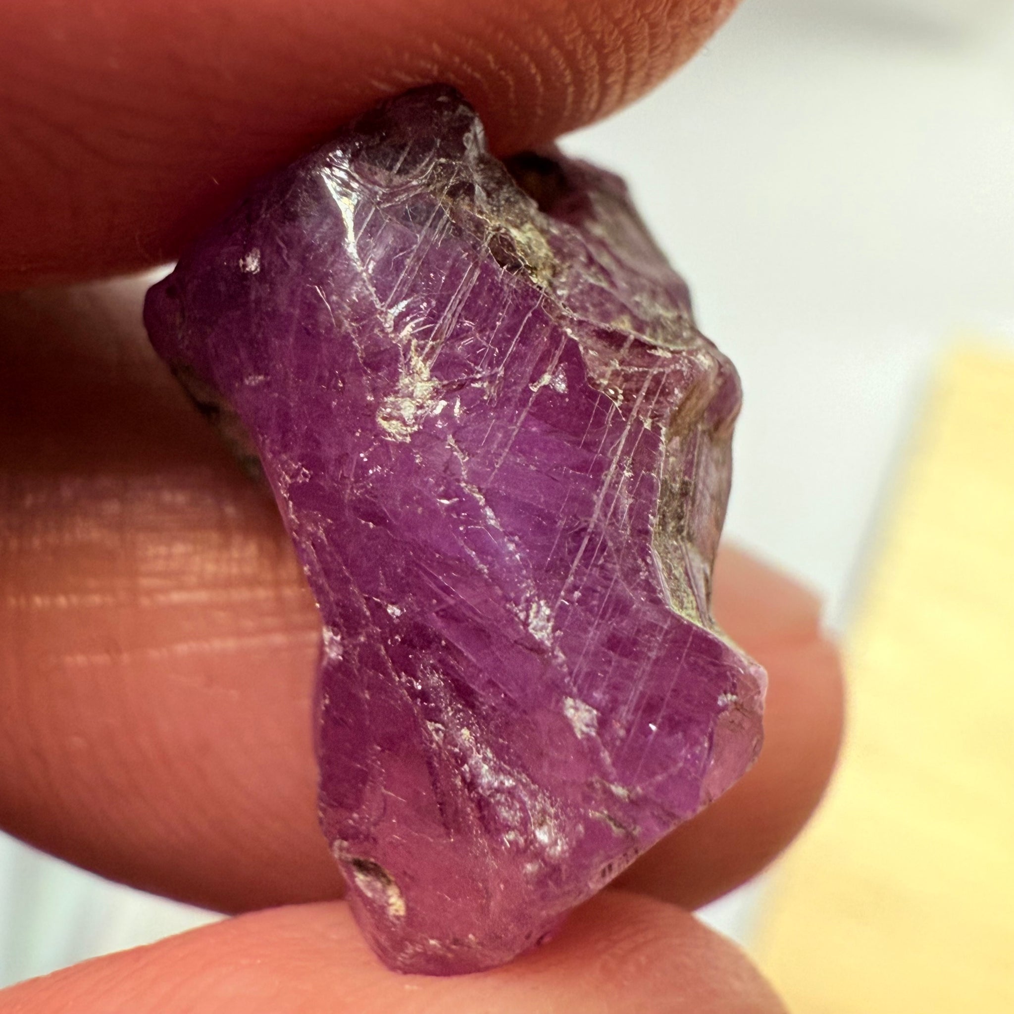 Colour Change Sapphire Crystal Specimen, Winza, Tanzania, Untreated Unheated, 15.53ct