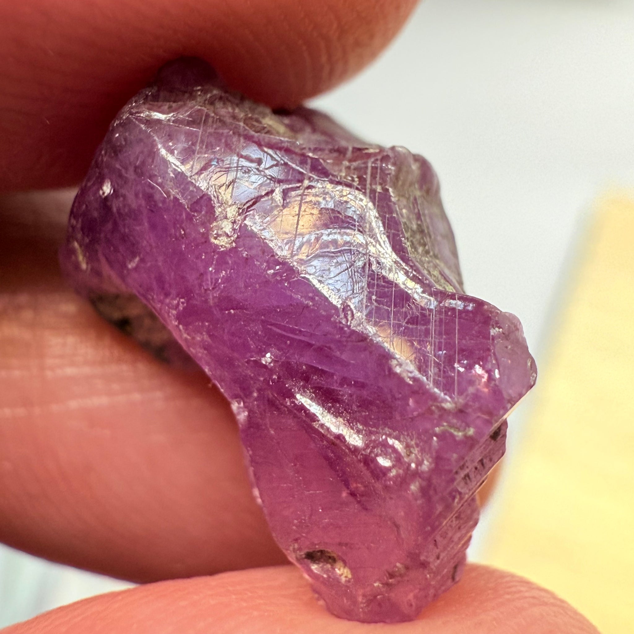 Colour Change Sapphire Crystal Specimen, Winza, Tanzania, Untreated Unheated, 15.53ct