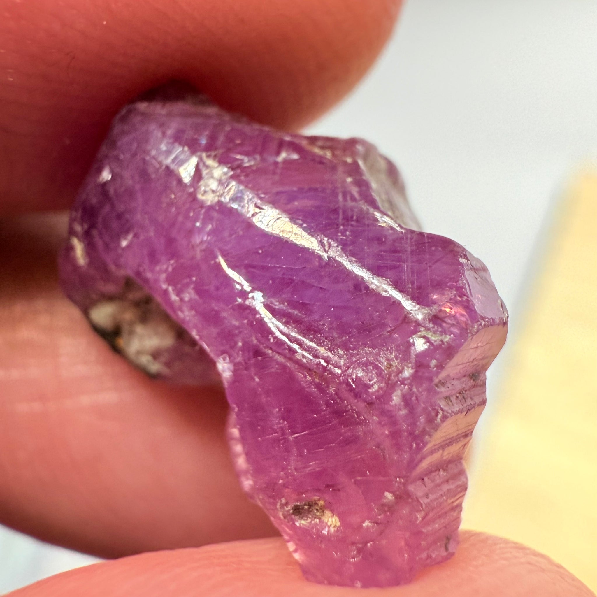 Colour Change Sapphire Crystal Specimen, Winza, Tanzania, Untreated Unheated, 15.53ct