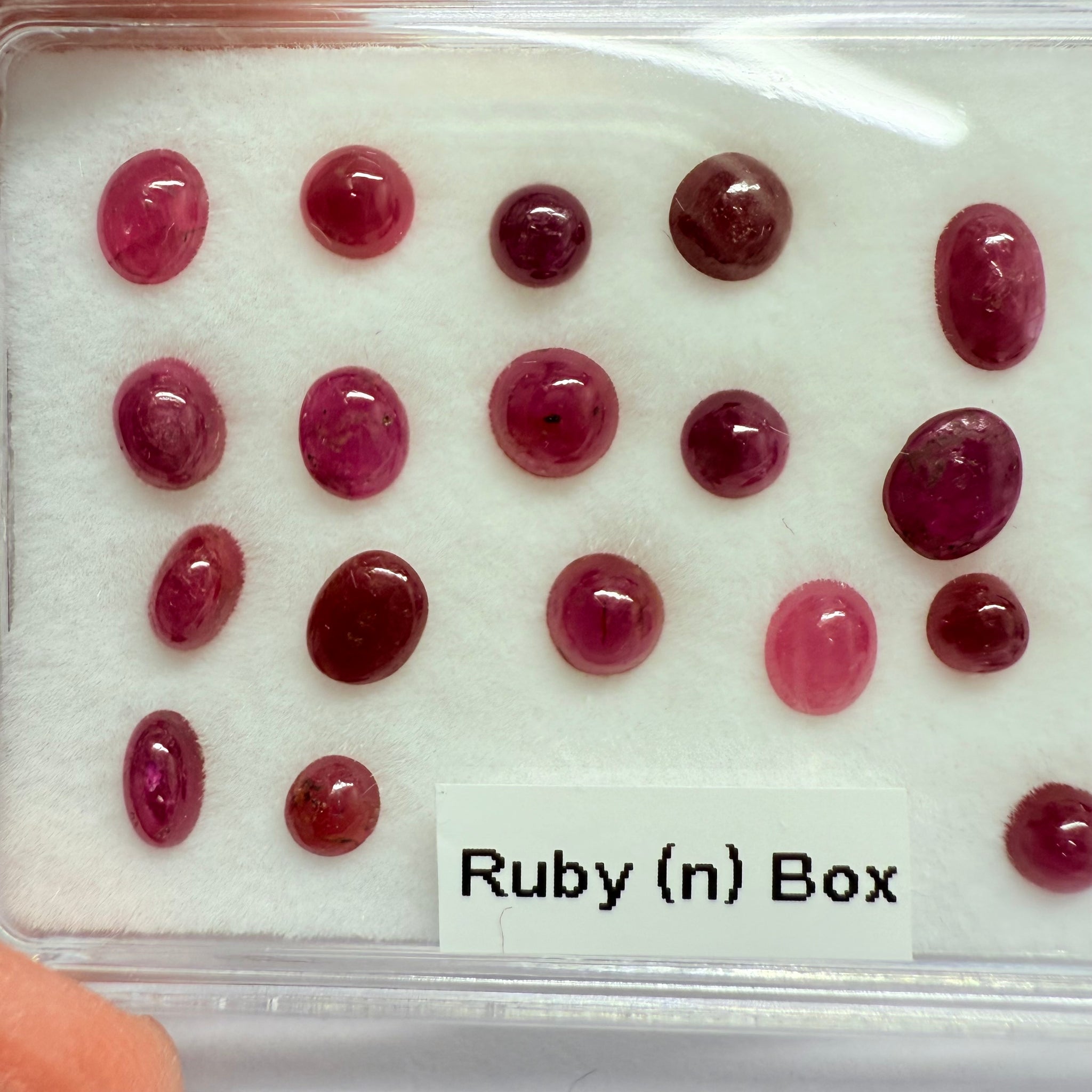 Ruby Box, Tanzania, Untreated Unheated