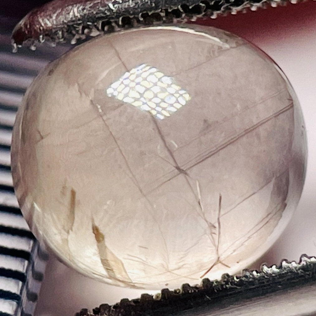 3.21Ct Sapphire Cabochon Umba Valley Tanzania. Untreated Unheated