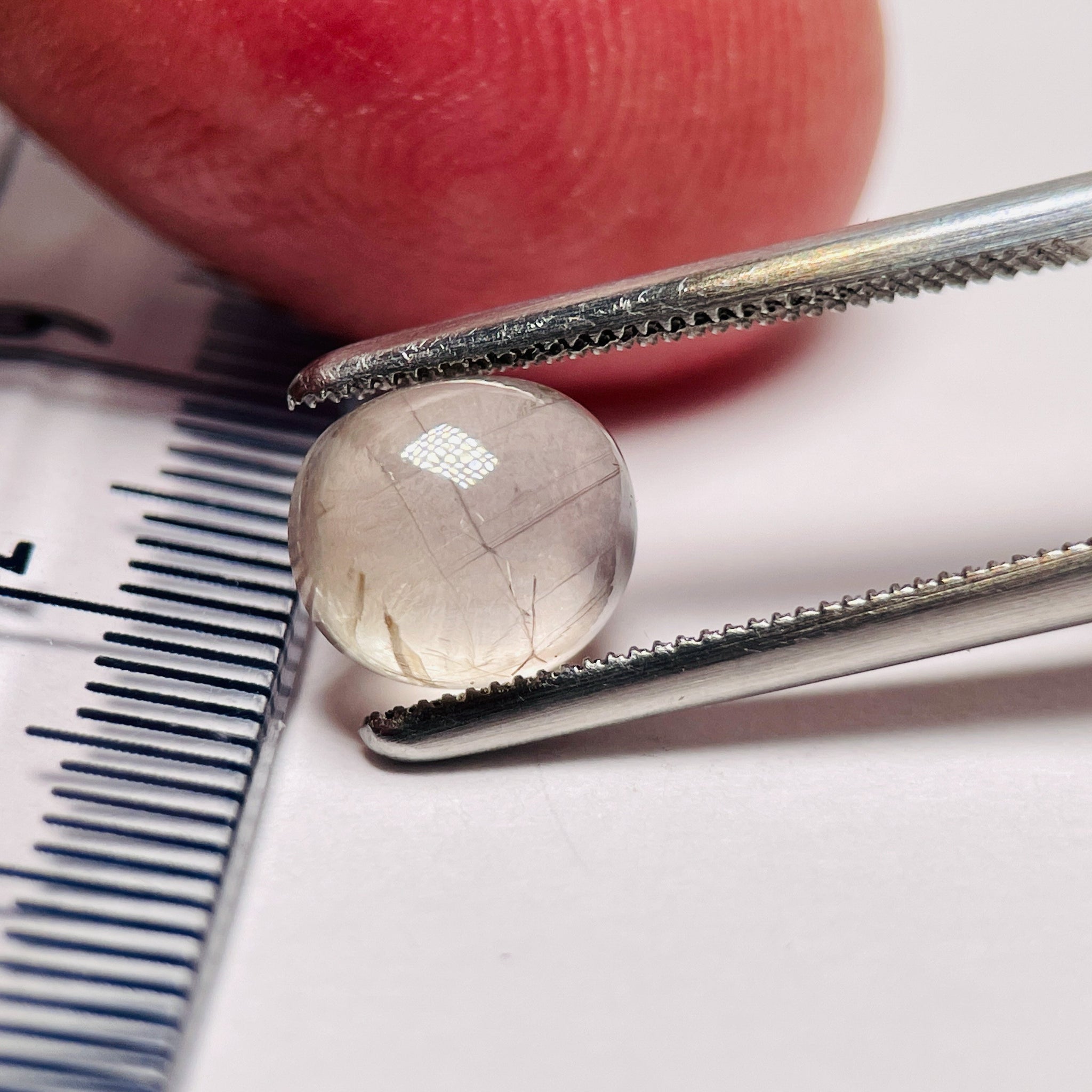 3.21Ct Sapphire Cabochon Umba Valley Tanzania. Untreated Unheated