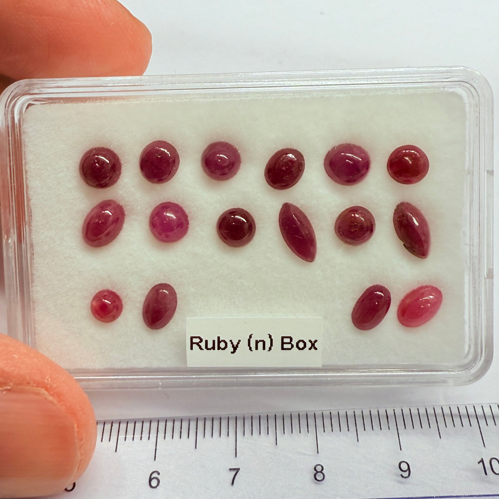 Ruby Box, Tanzania, Untreated Unheated
