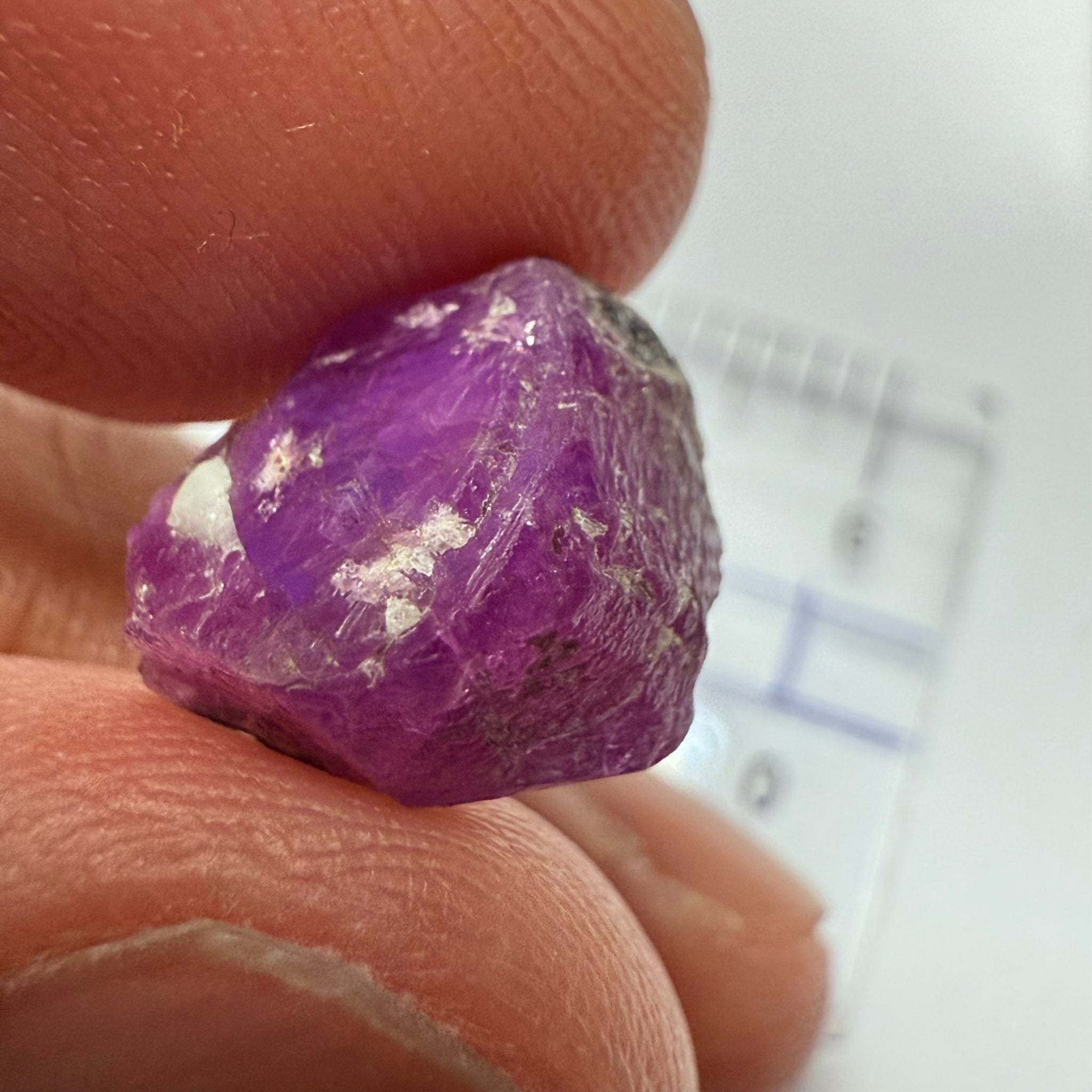 Ruby/Sapphire Crystal, Winza, Tanzania, Untreated Unheated, Translucent, 8.68ct