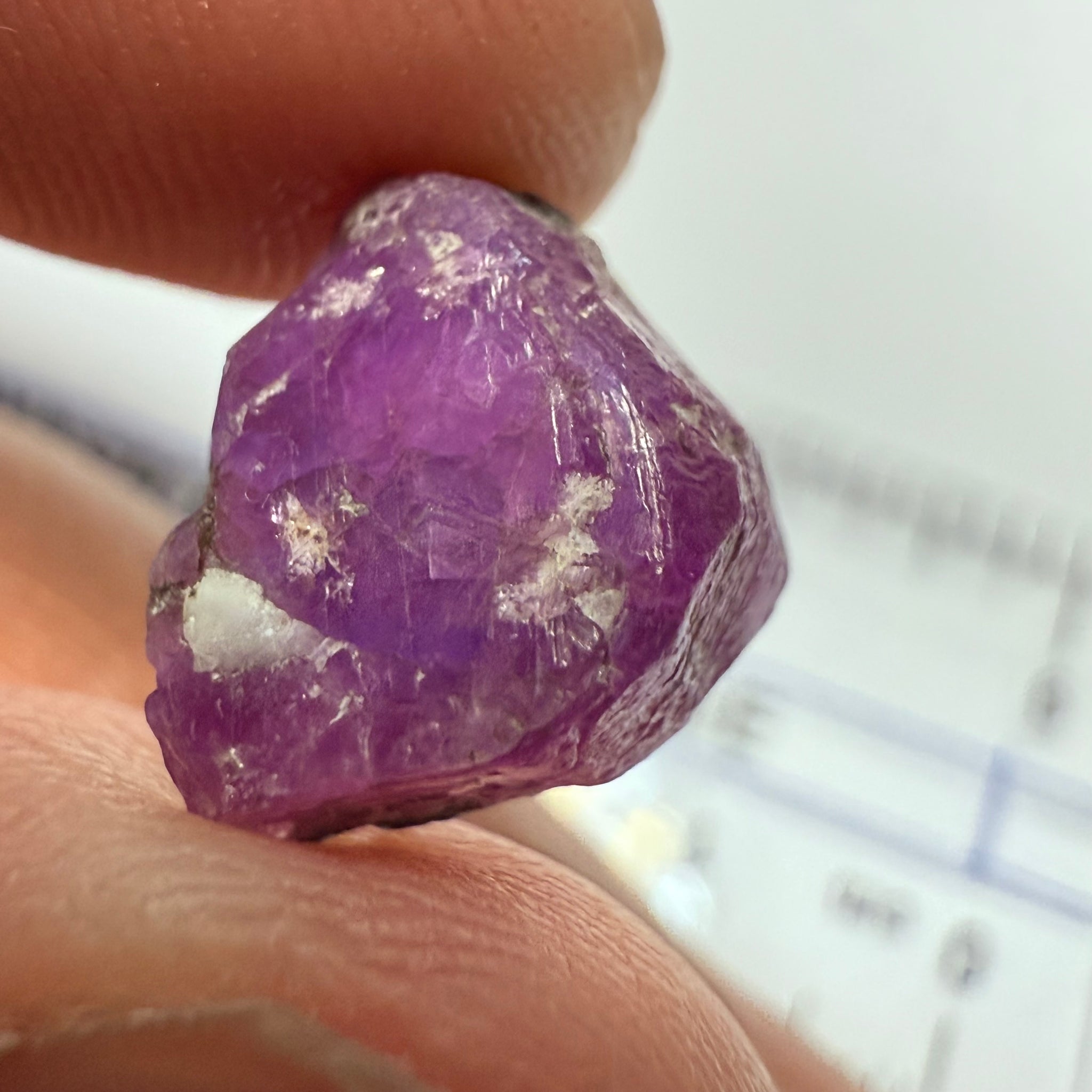 Ruby/Sapphire Crystal, Winza, Tanzania, Untreated Unheated, Translucent, 8.68ct