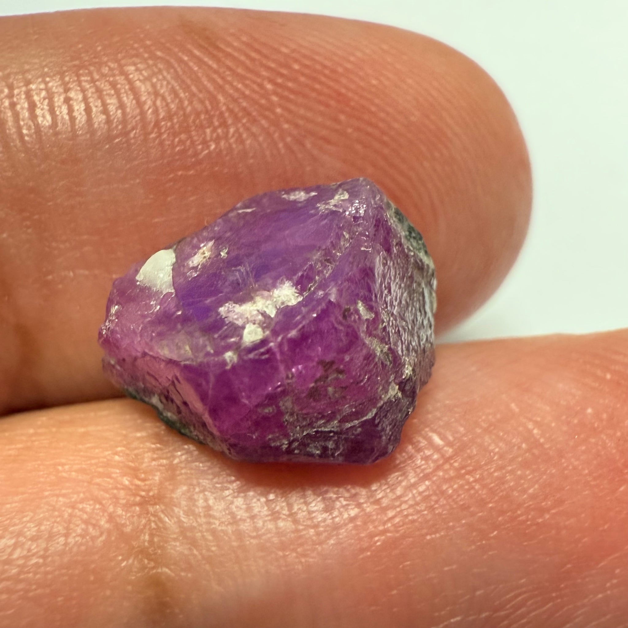 Ruby/Sapphire Crystal, Winza, Tanzania, Untreated Unheated, Translucent, 8.68ct