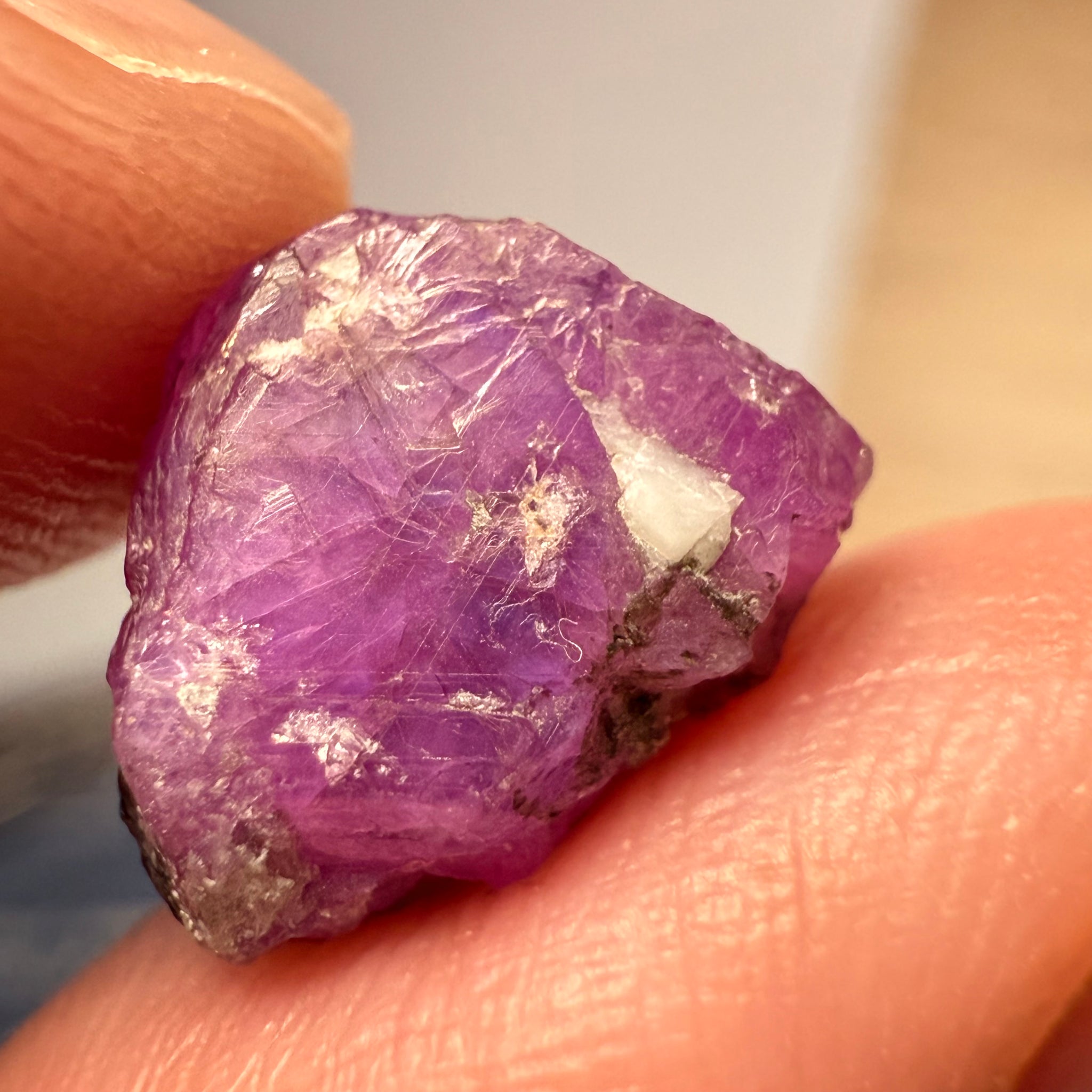 Ruby/Sapphire Crystal, Winza, Tanzania, Untreated Unheated, Translucent, 8.68ct