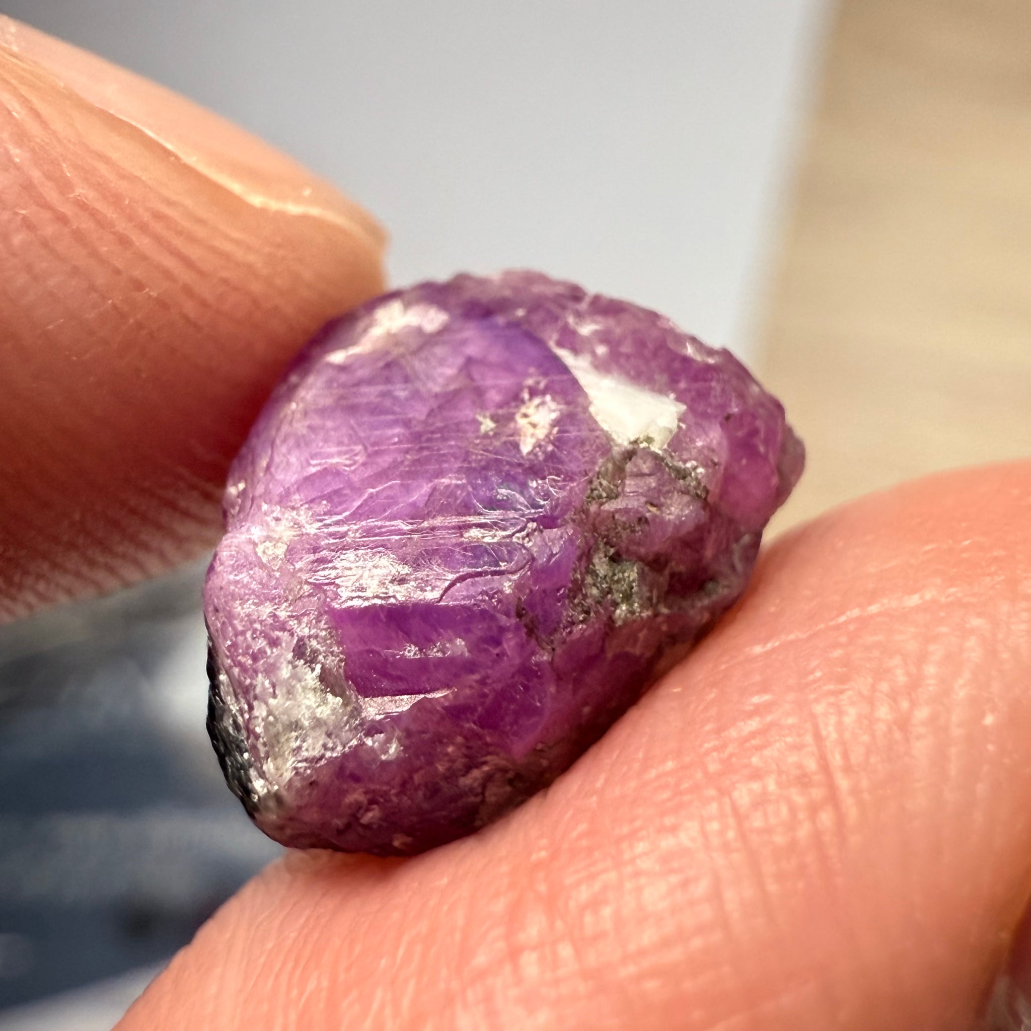 Ruby/Sapphire Crystal, Winza, Tanzania, Untreated Unheated, Translucent, 8.68ct