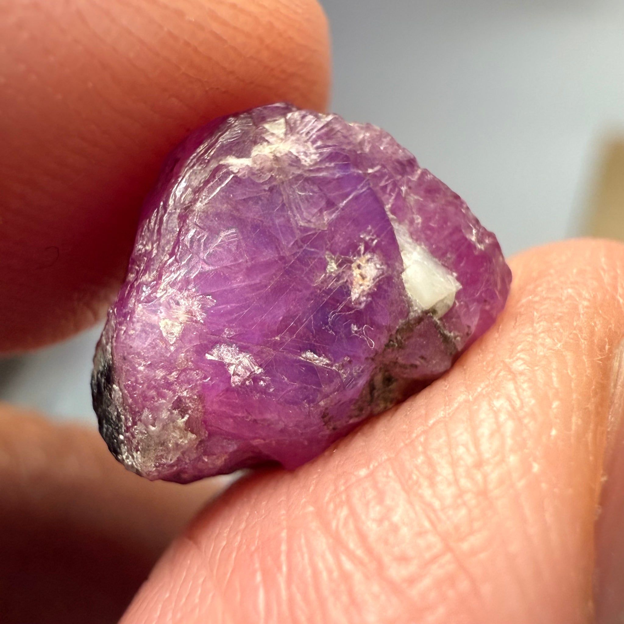 Ruby/Sapphire Crystal, Winza, Tanzania, Untreated Unheated, Translucent, 8.68ct