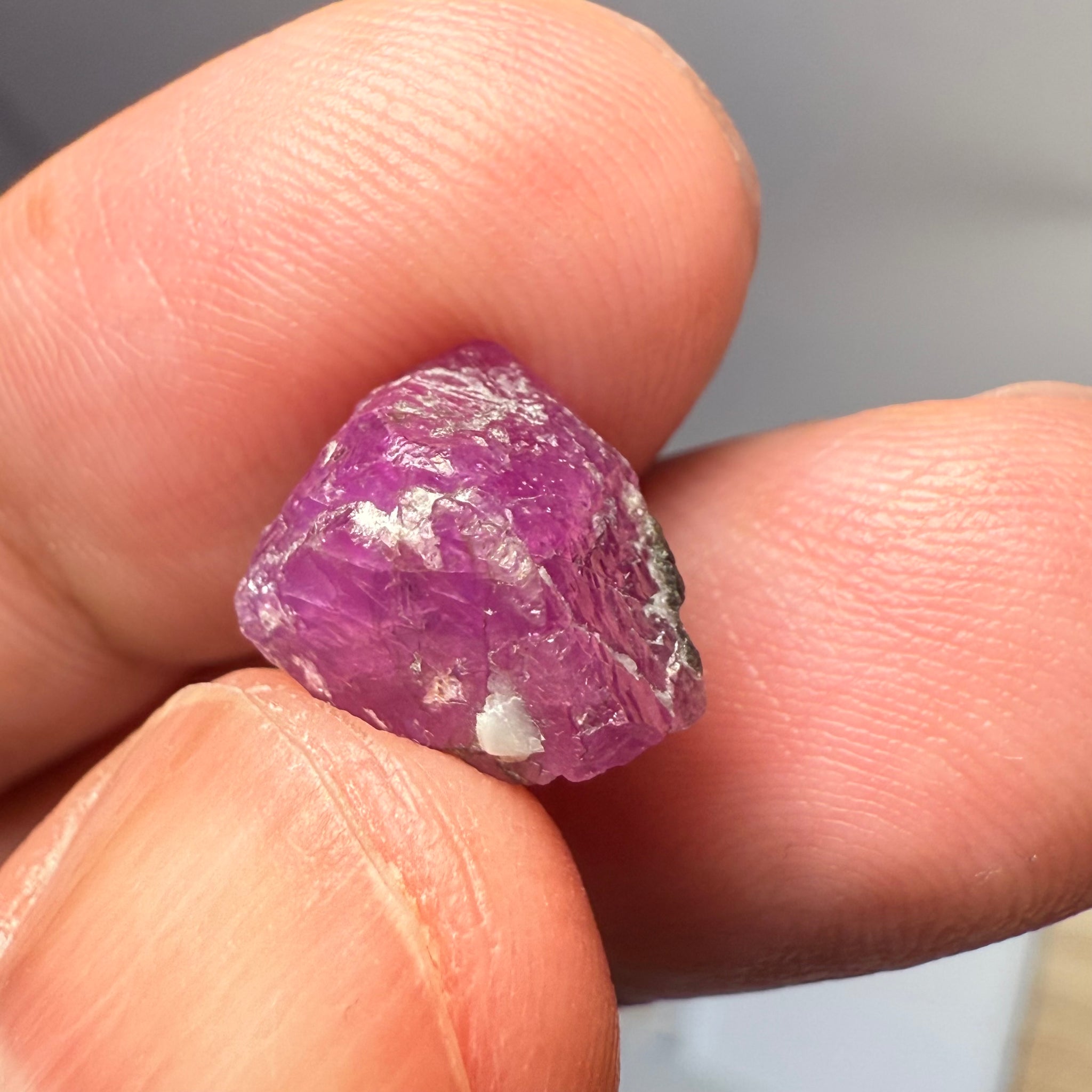 Ruby/Sapphire Crystal, Winza, Tanzania, Untreated Unheated, Translucent, 8.68ct