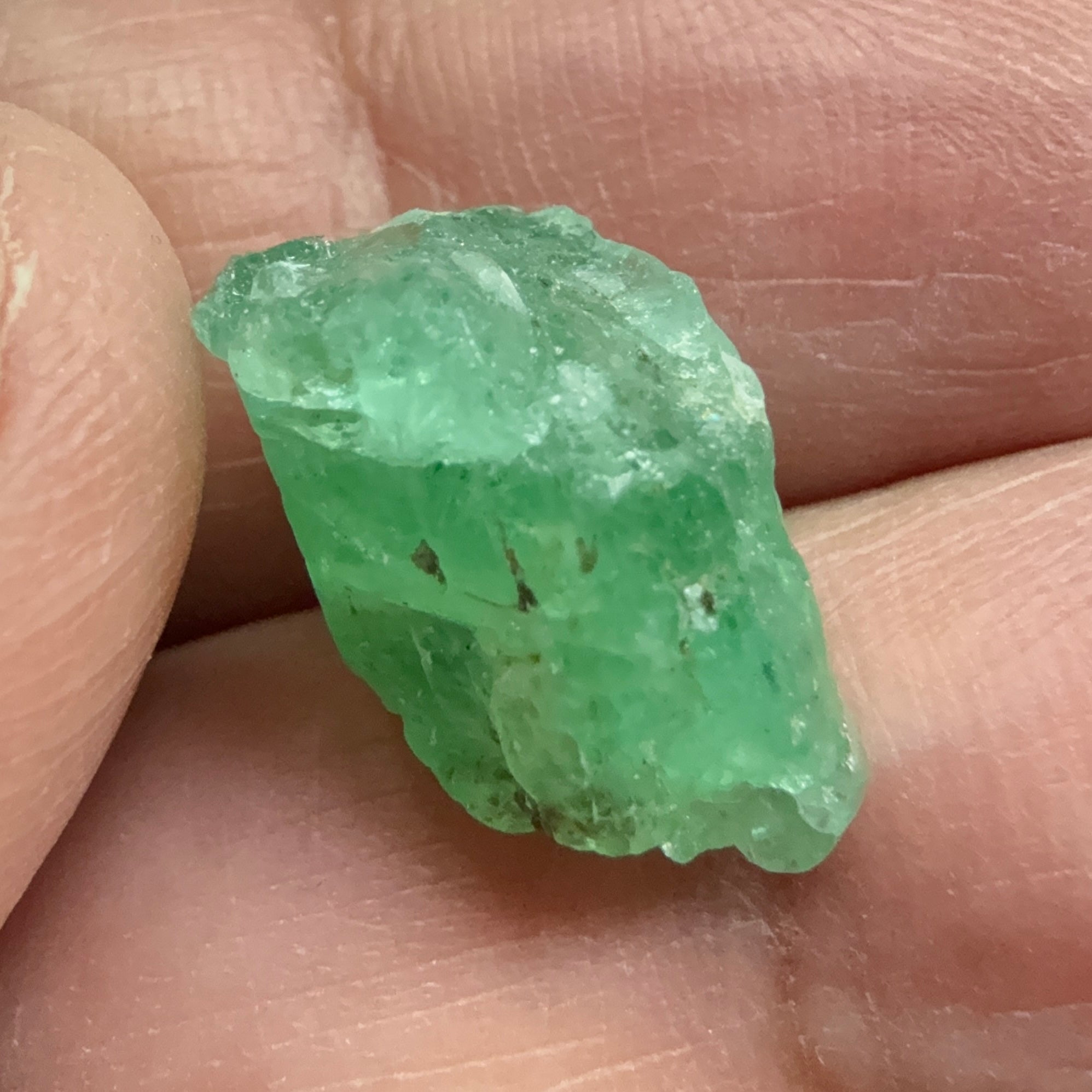 Emerald Crystal, 10.58ct, Tanzania, Untreated Unheated, specimen grade