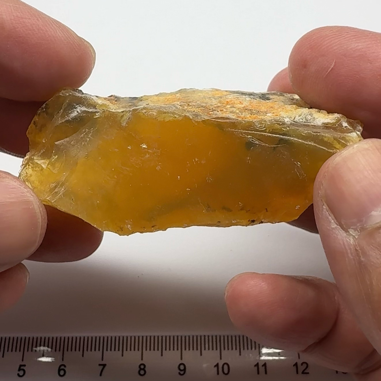 Opal, 41.60gm / 208ct, Kigoma, Tanzania, Untreated Unheated, keep as a specimen, cab or facet it, polishes well