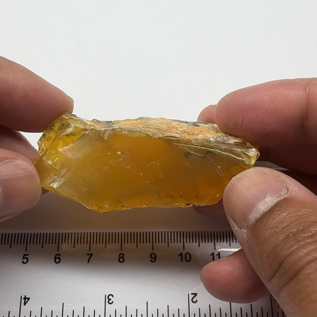Opal, 41.60gm / 208ct, Kigoma, Tanzania, Untreated Unheated, keep as a specimen, cab or facet it, polishes well