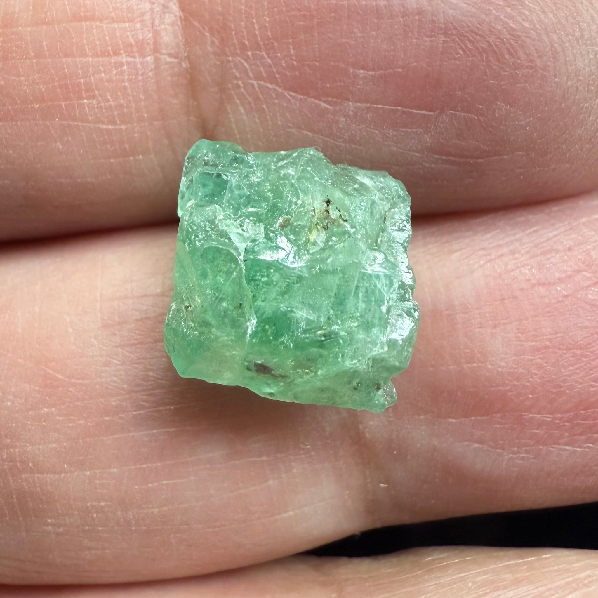 Emerald Crystal, 8.05ct, Tanzania, Untreated Unheated, specimen grade