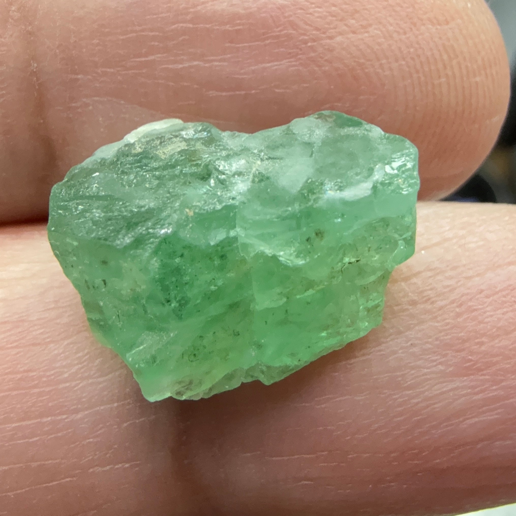 Emerald Crystal, 8.86ct, Tanzania, Untreated Unheated, specimen grade