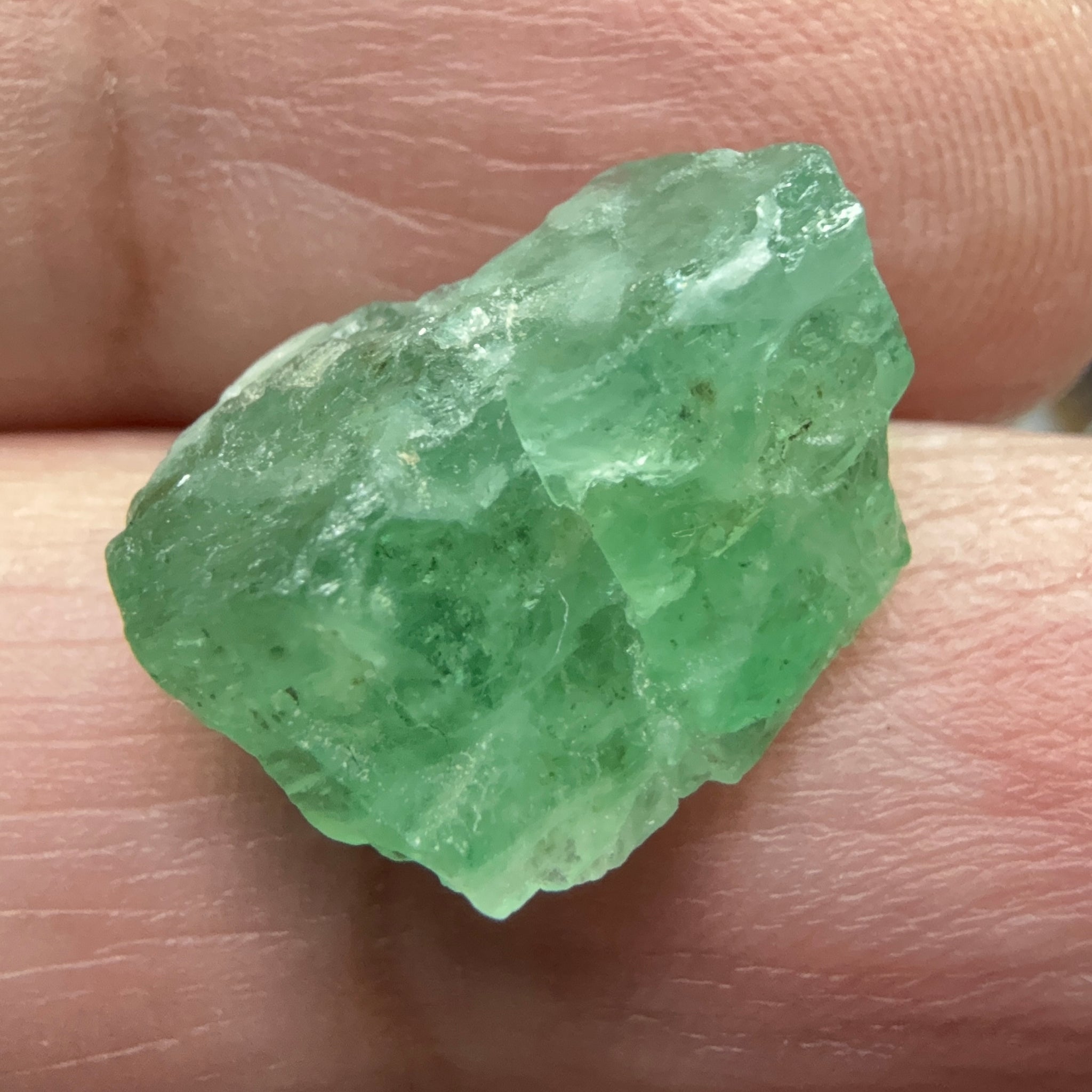 Emerald Crystal, 8.86ct, Tanzania, Untreated Unheated, specimen grade