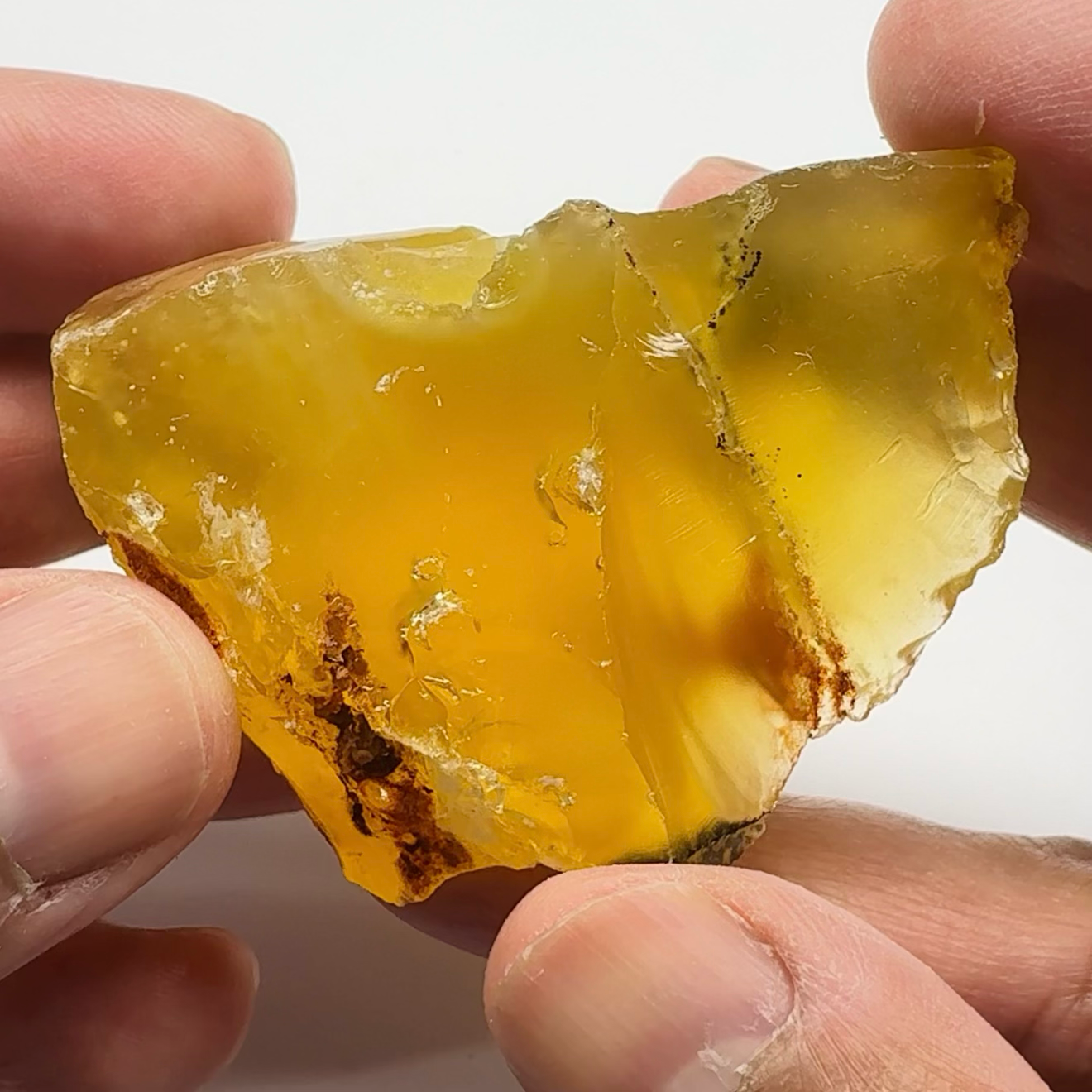Opal, 60.70 gm / 303.50 ct, Kigoma, Tanzania, Untreated Unheated, keep as a specimen, cab or facet it, polishes well