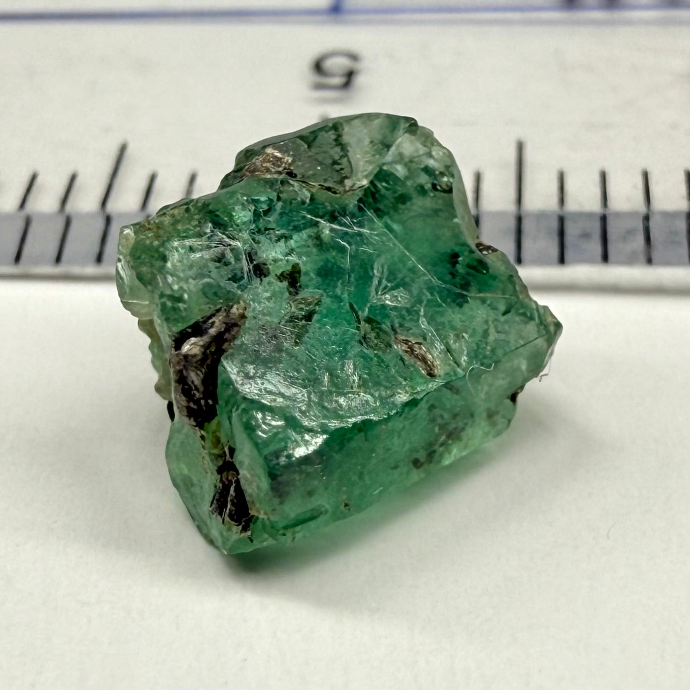 Emerald Crystal, 2.45ct, Tanzania, Untreated Unheated, specimen grade