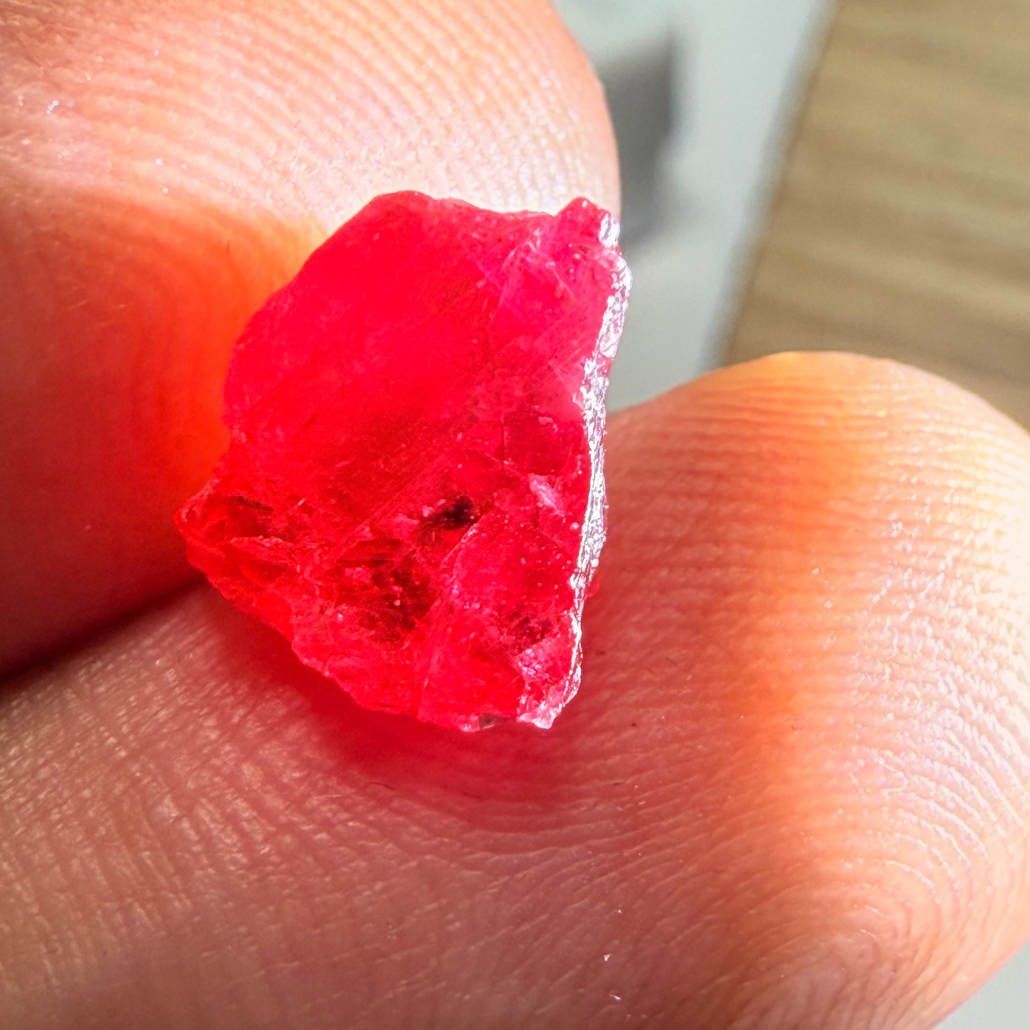 Ruby Crystal Specimen, Tanzania, Untreated Unheated, 4.12ct